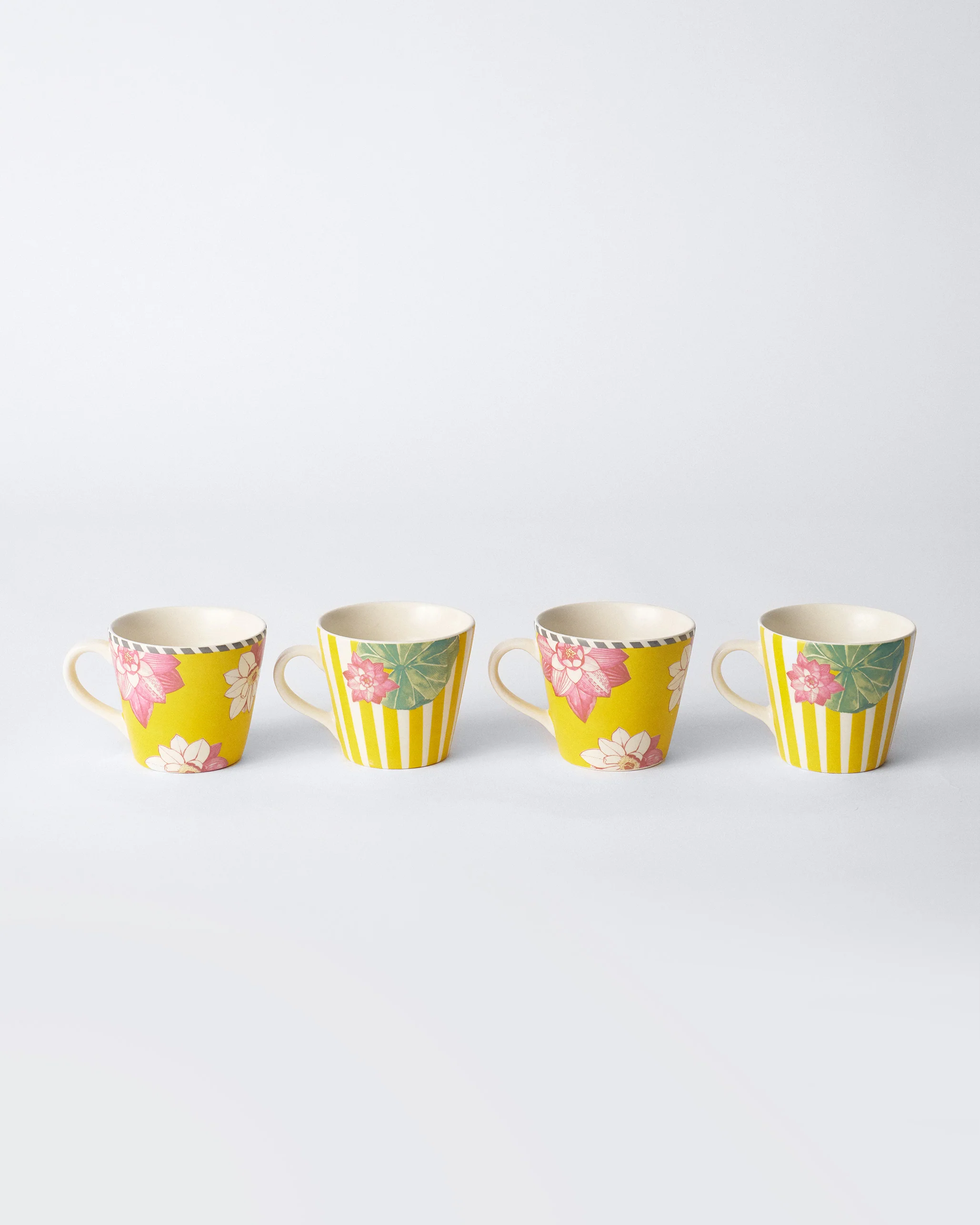 Lotus Garden Espresso Mug - Set of 4 - Image 10