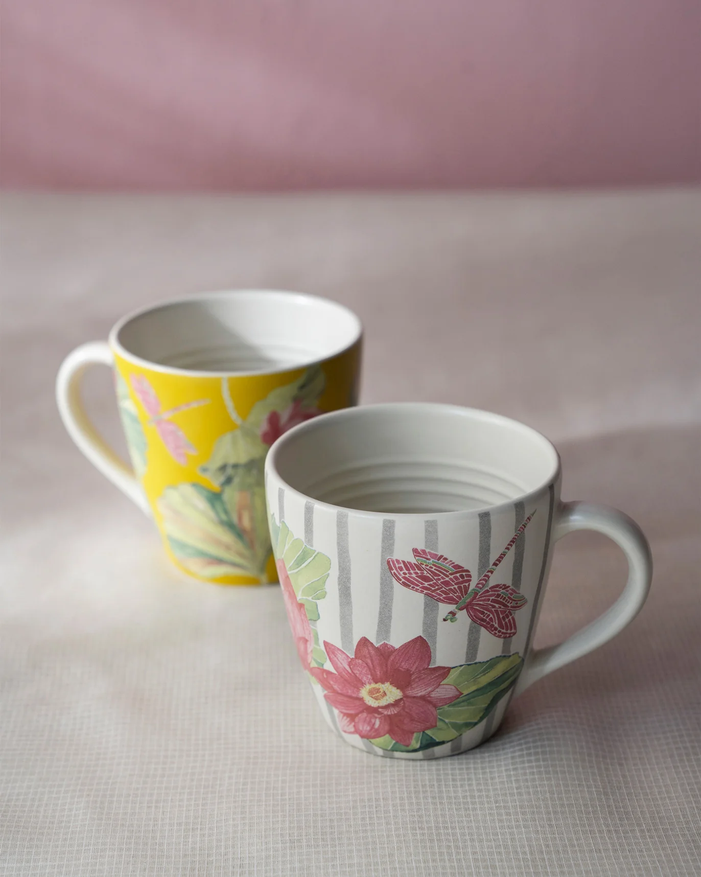 Lotus Garden Mugs (Set of 2) - Image 5