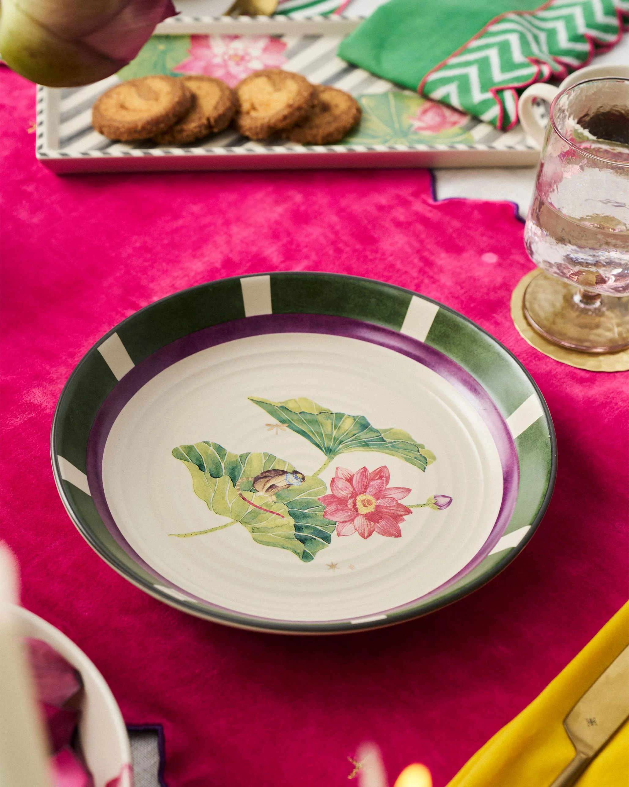 Lotus Garden Pasta Plate - Image 2