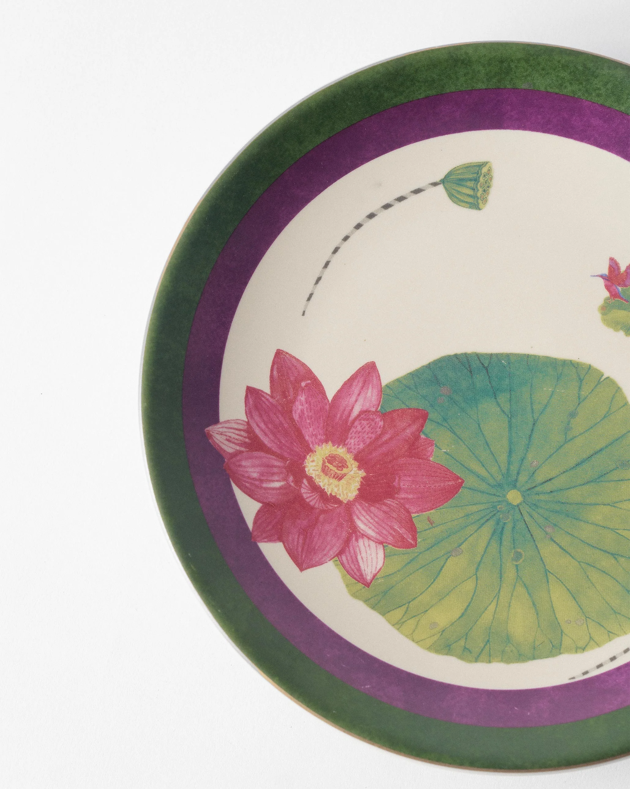 Lotus Garden Quarter Plate - Image 3