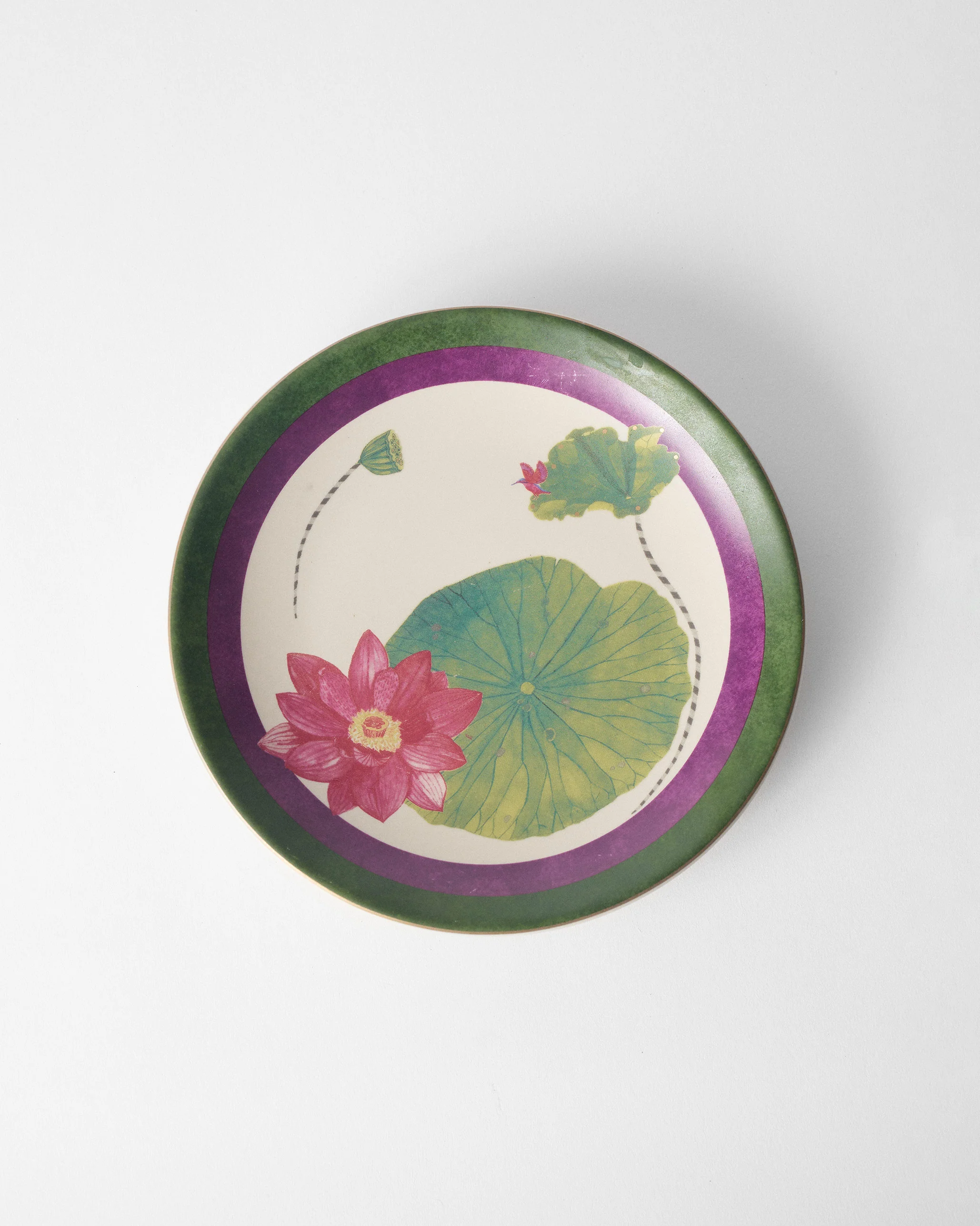 Lotus Garden Quarter Plate - Image 4
