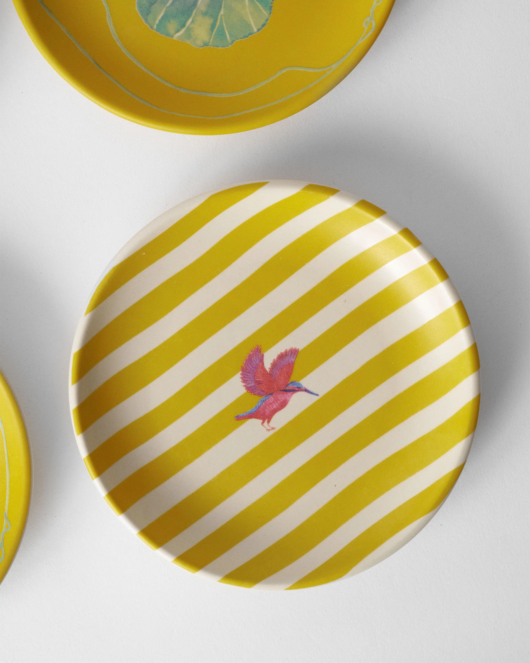 Lotus Garden Tea Plate - Set of 4 - Image 6