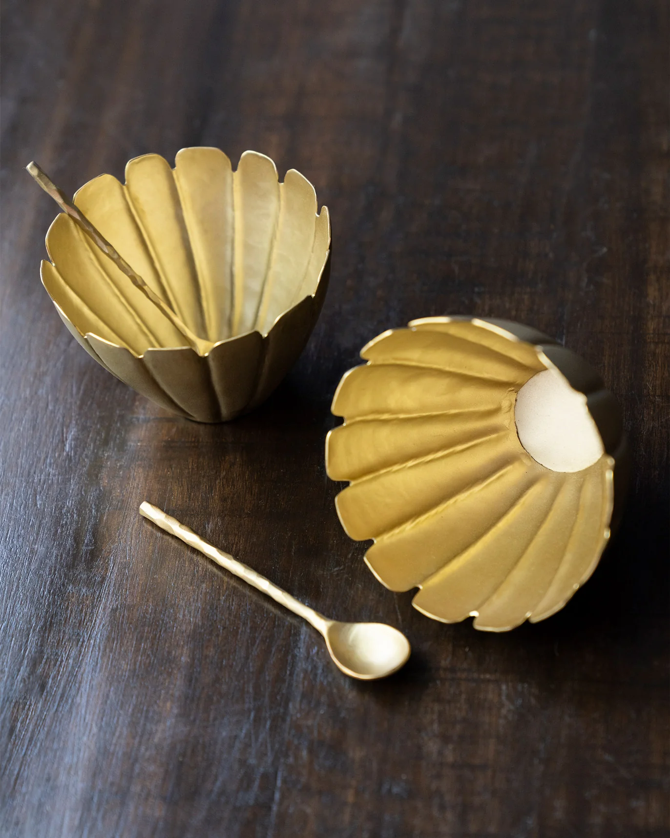 Lotus Snack Bowl & Spoon (set of 2) - Image 3