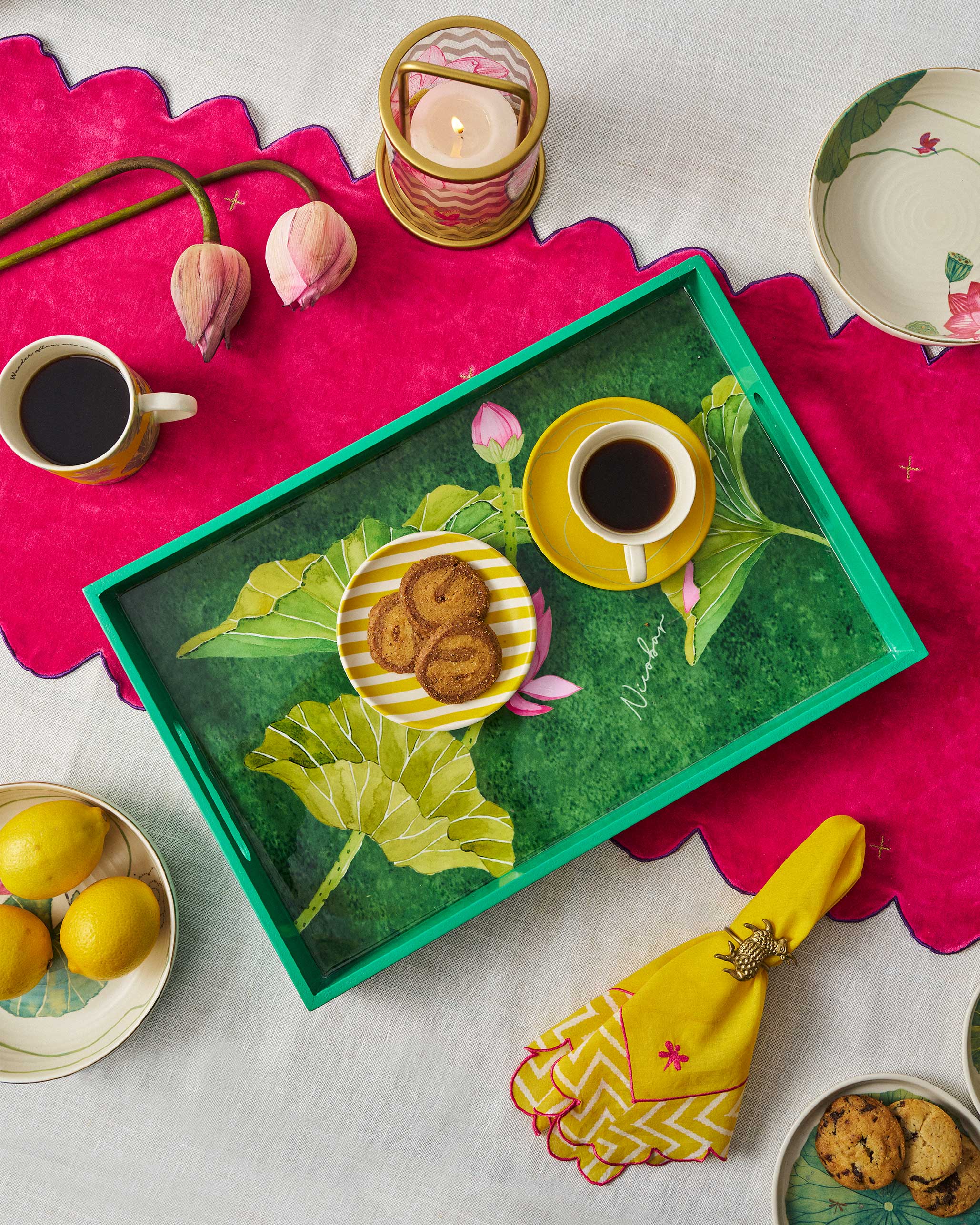 Lotus Tray Rectangle - Image 2