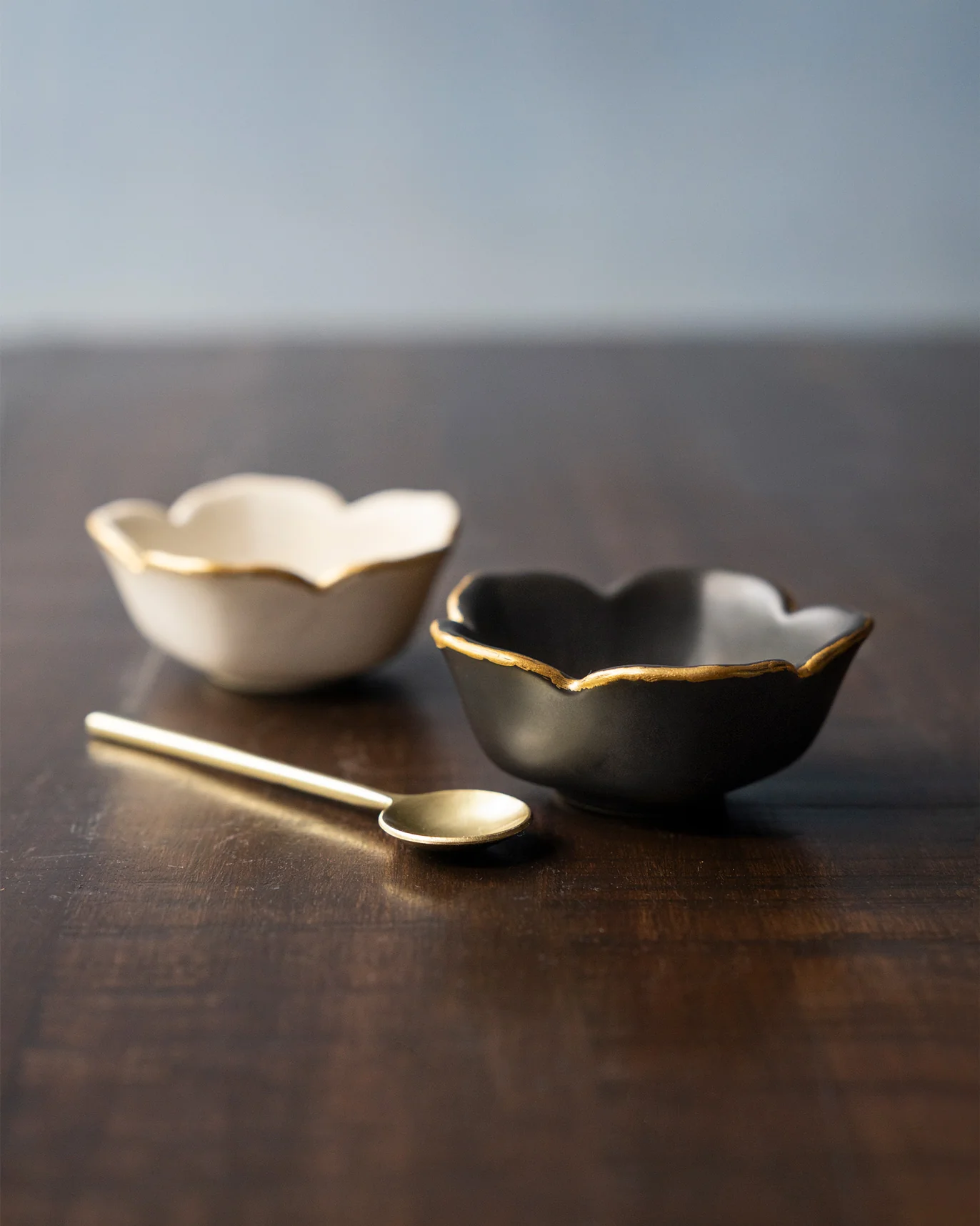 Lotus Trinket Tray & Spoon (Set of 2) - Image 4