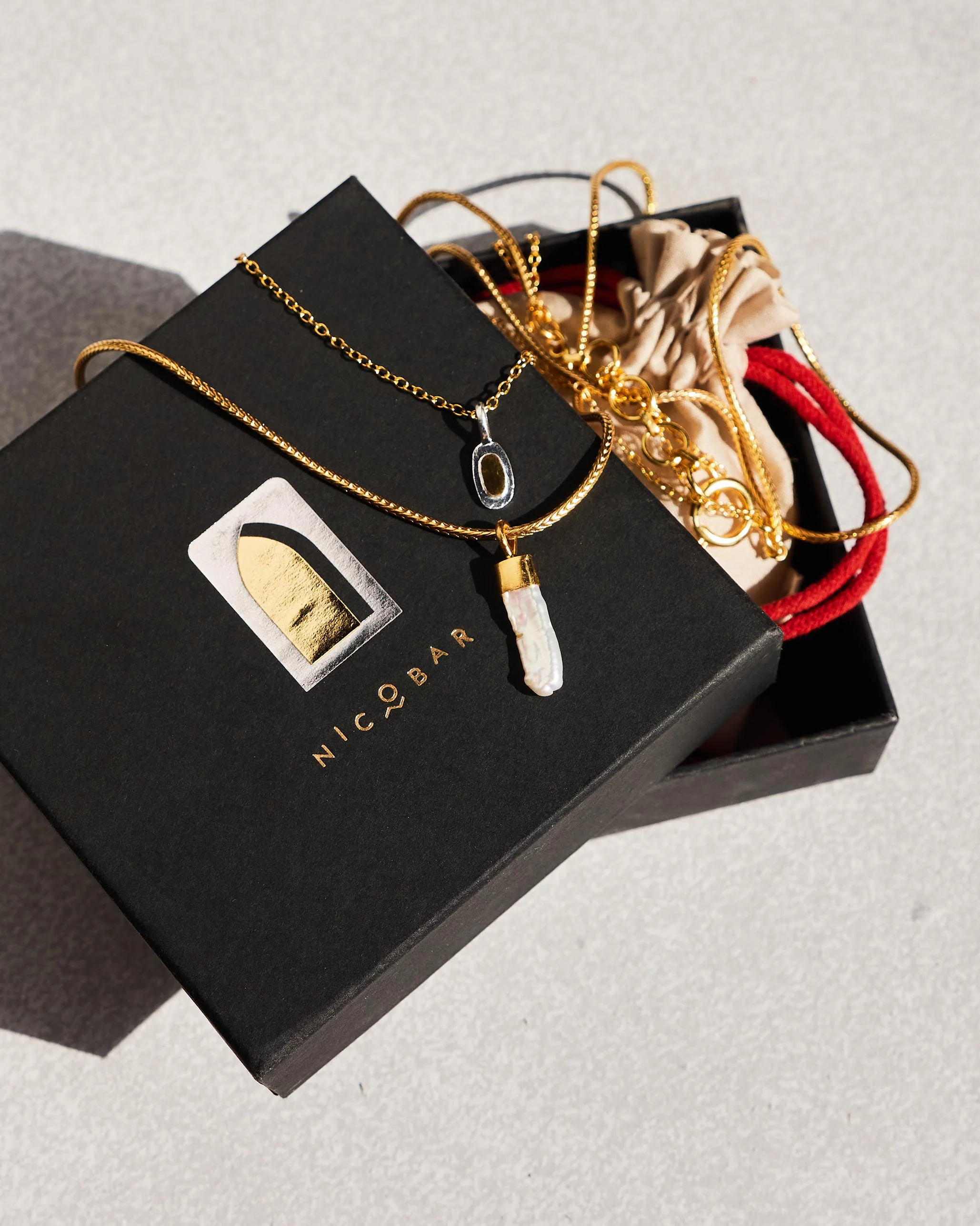 Lulu Necklace - Gold - Image 4