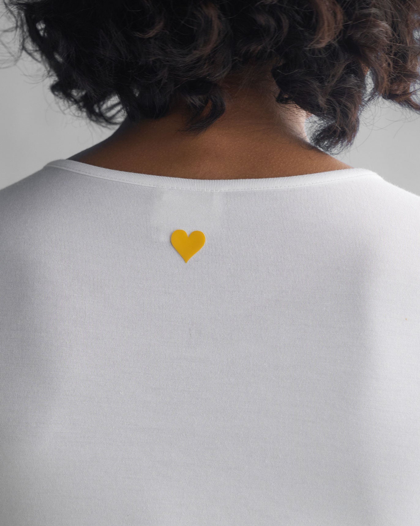 Luna Jersey Top - White - Image 2