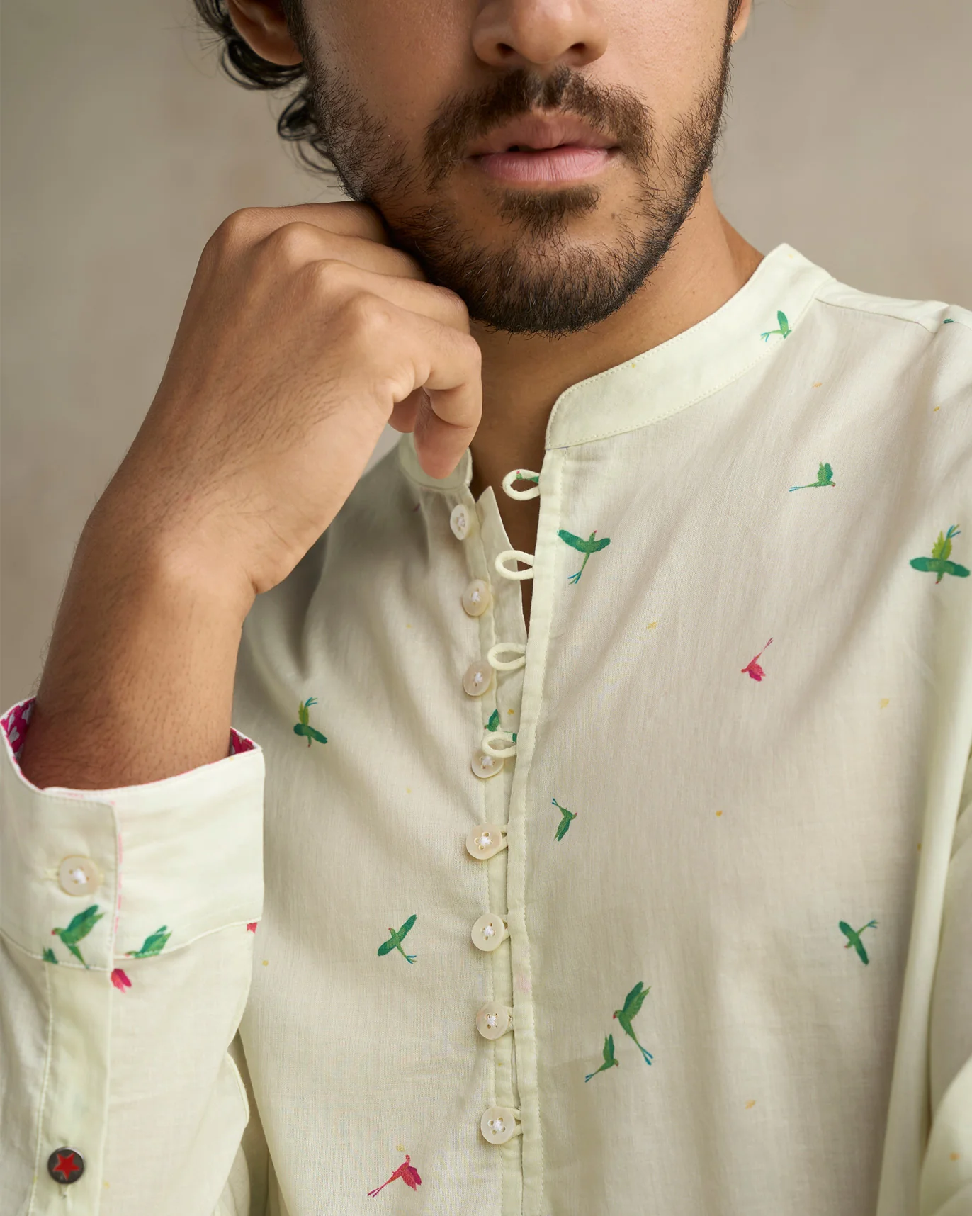 Luna Shirt - Beige - Image 2