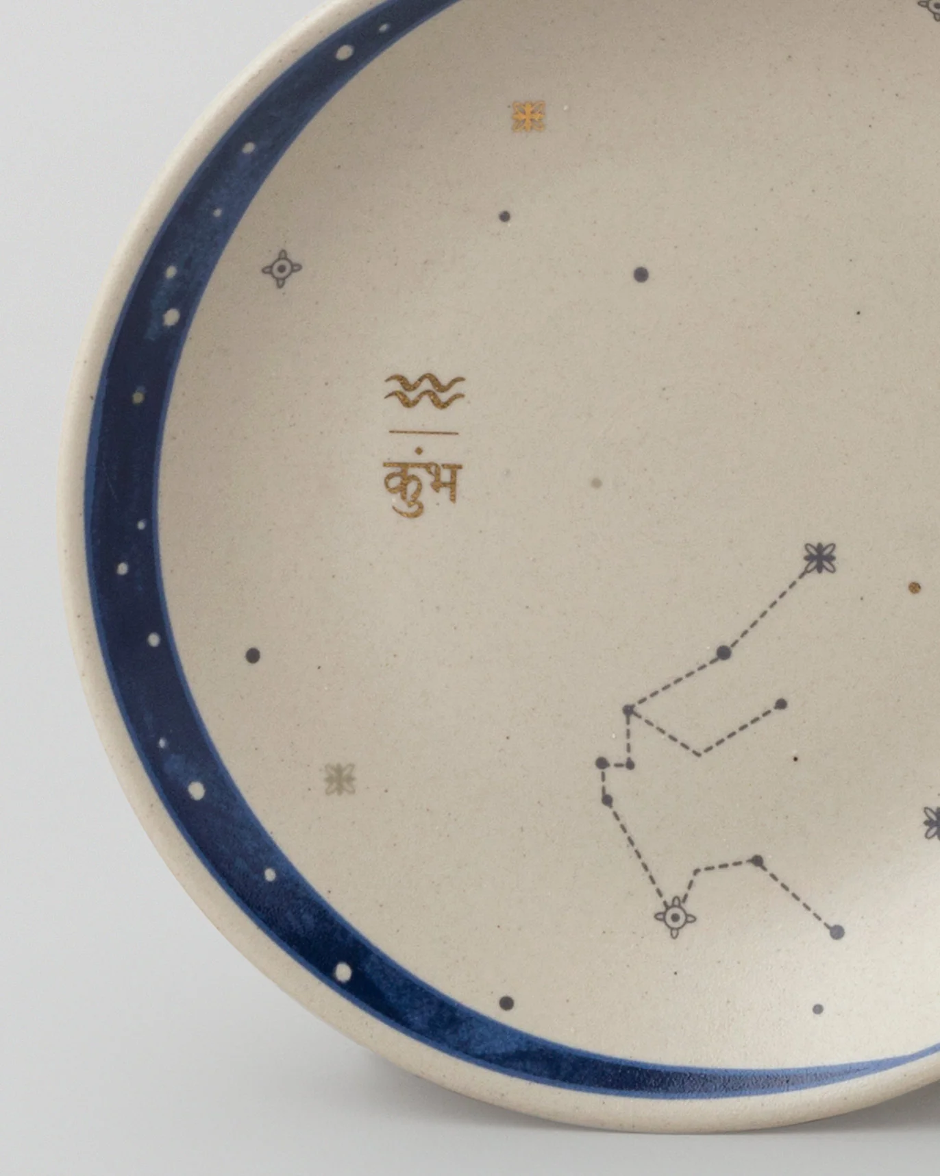 Luna Tea Plate - Aquarius - Image 2