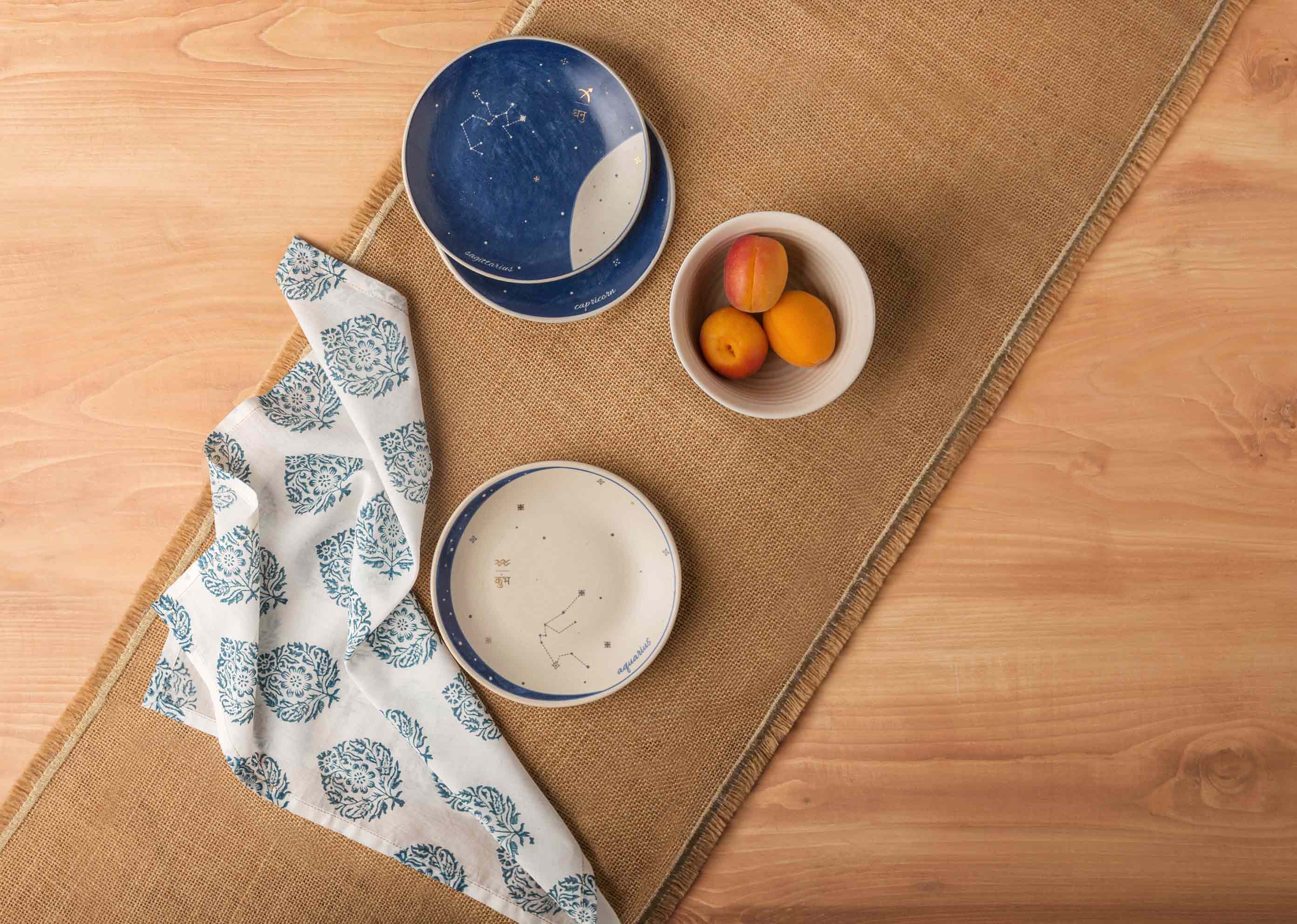 Luna Tea Plate - Aquarius - Image 3