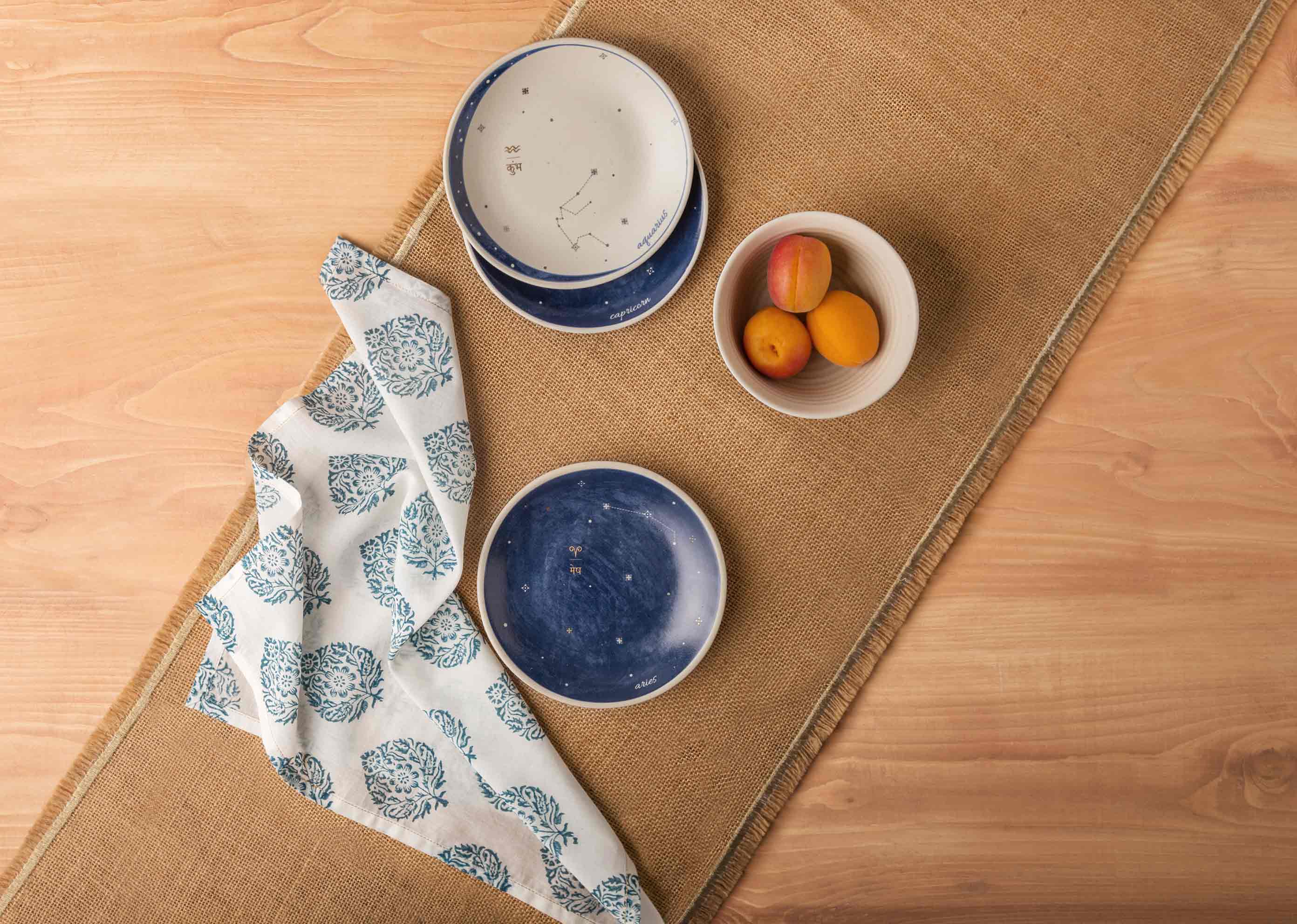 Luna Tea Plate - Aries - Image 3