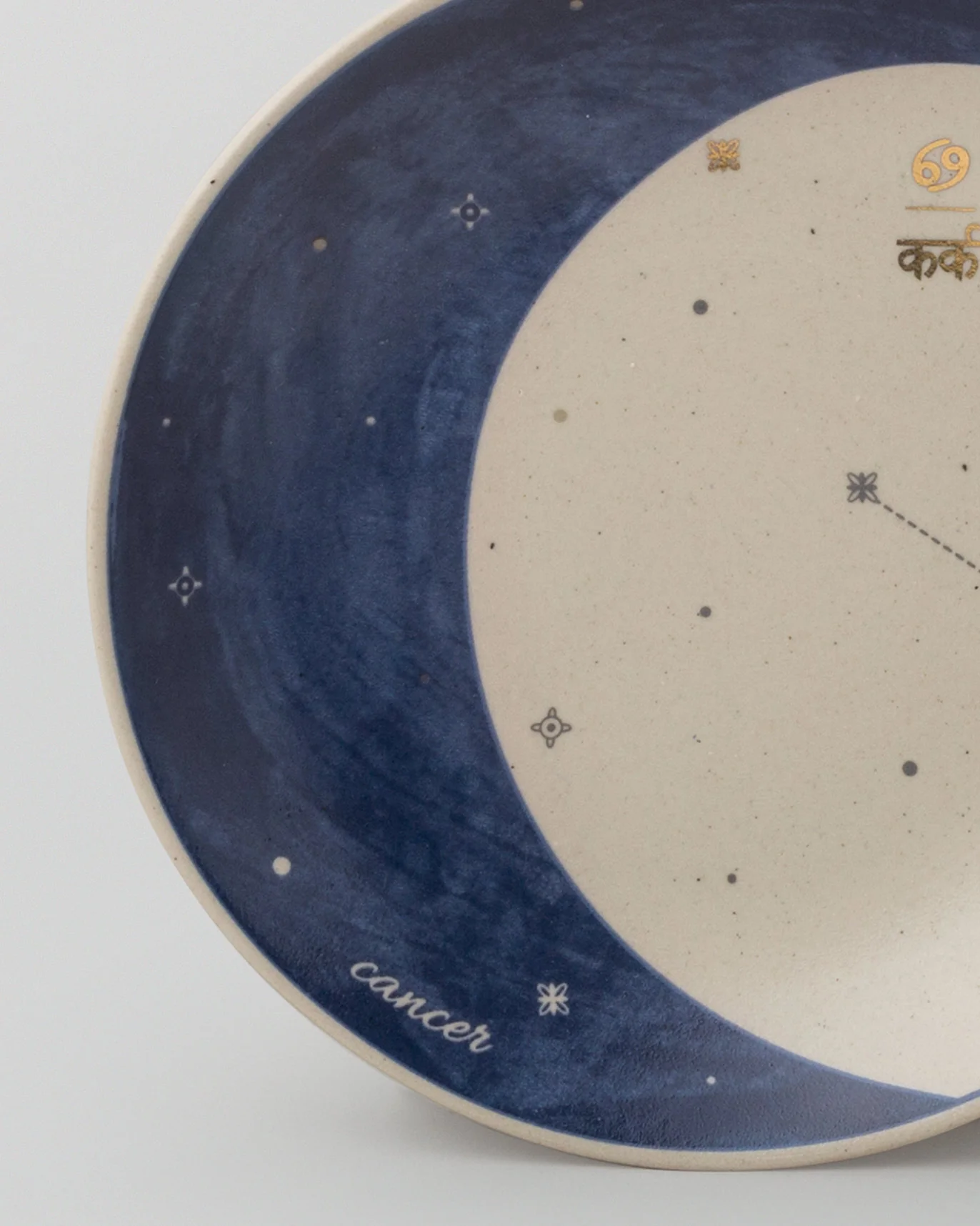 Luna Tea Plate - Cancer - Image 2