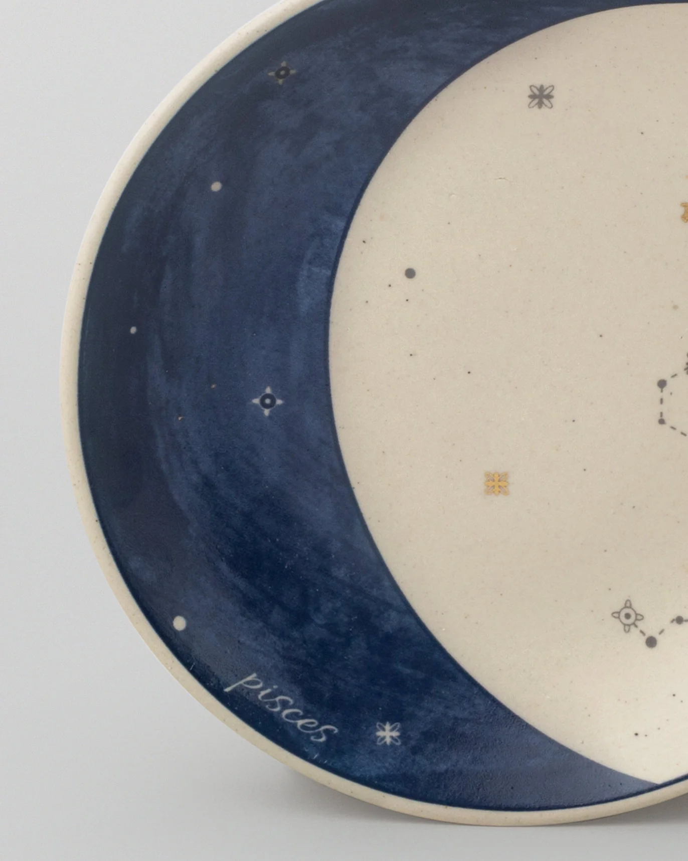 Luna Tea Plate - Pisces - Image 2