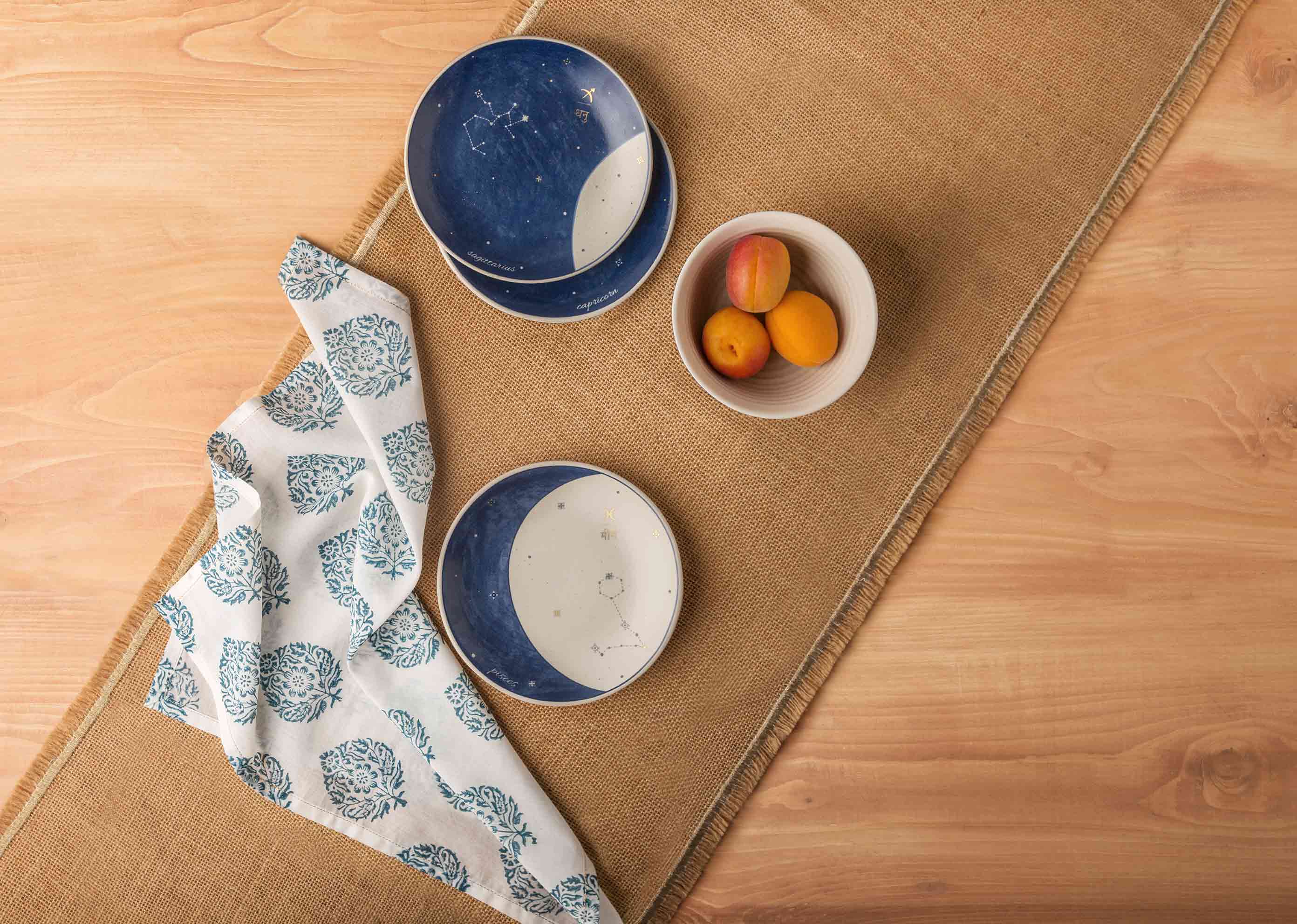 Luna Tea Plate - Pisces - Image 3