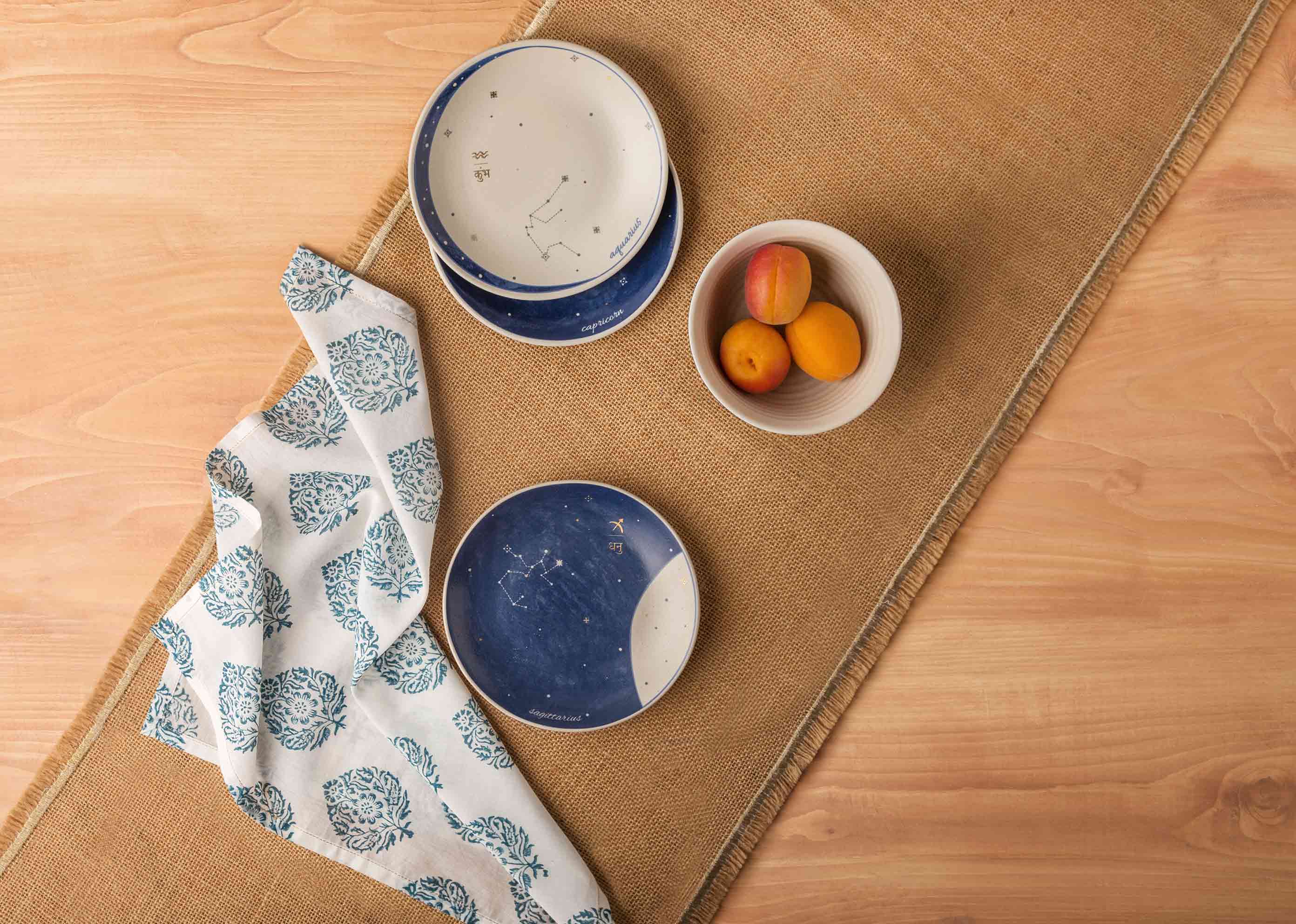 Luna Tea Plate - Sagittarius - Image 3