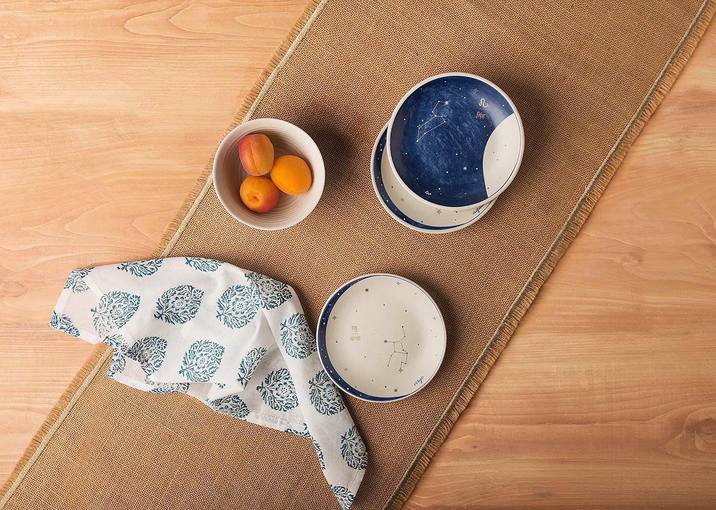 Luna Tea Plate - Virgo - Image 3