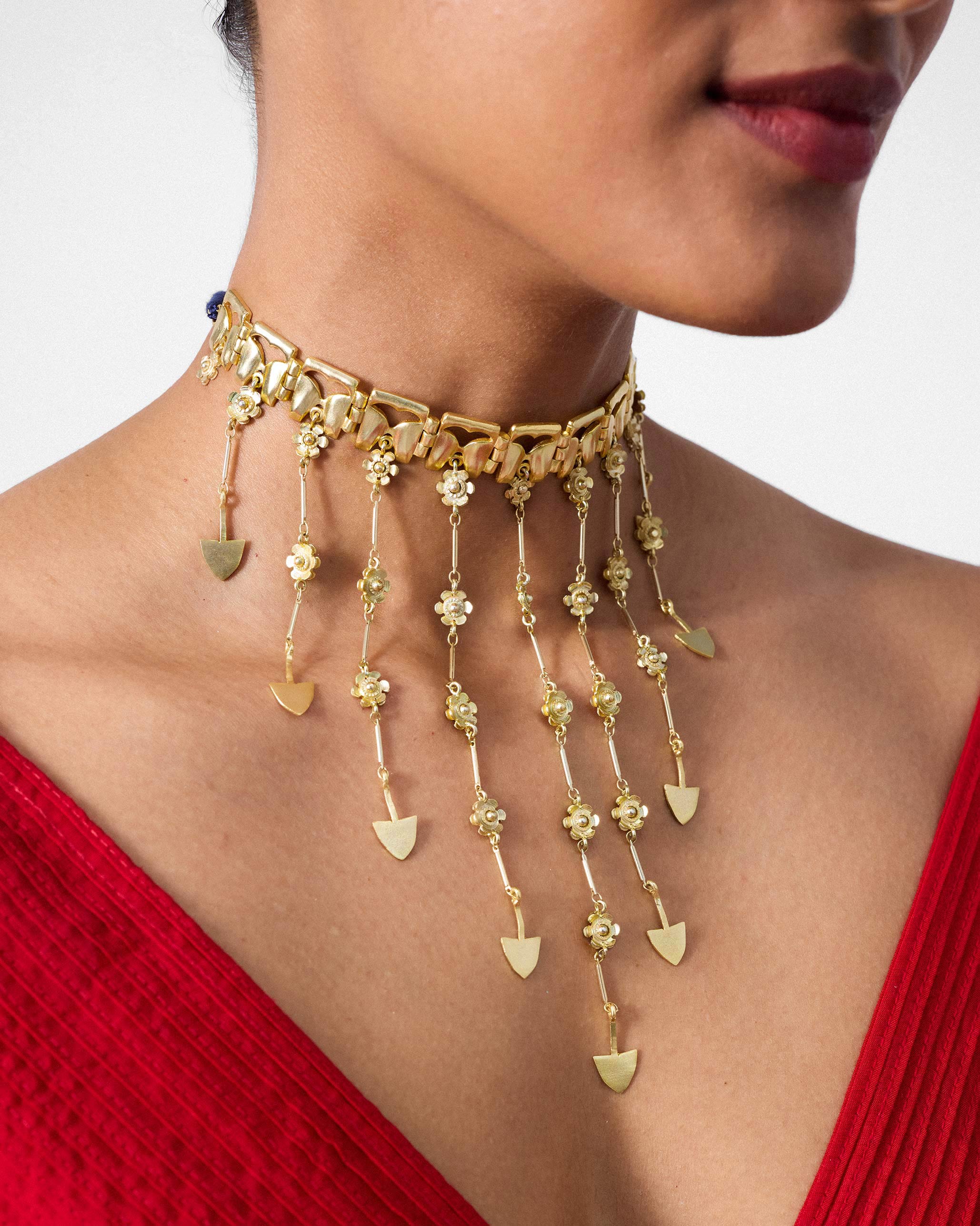 Machli Necklace - Gold - Image 2