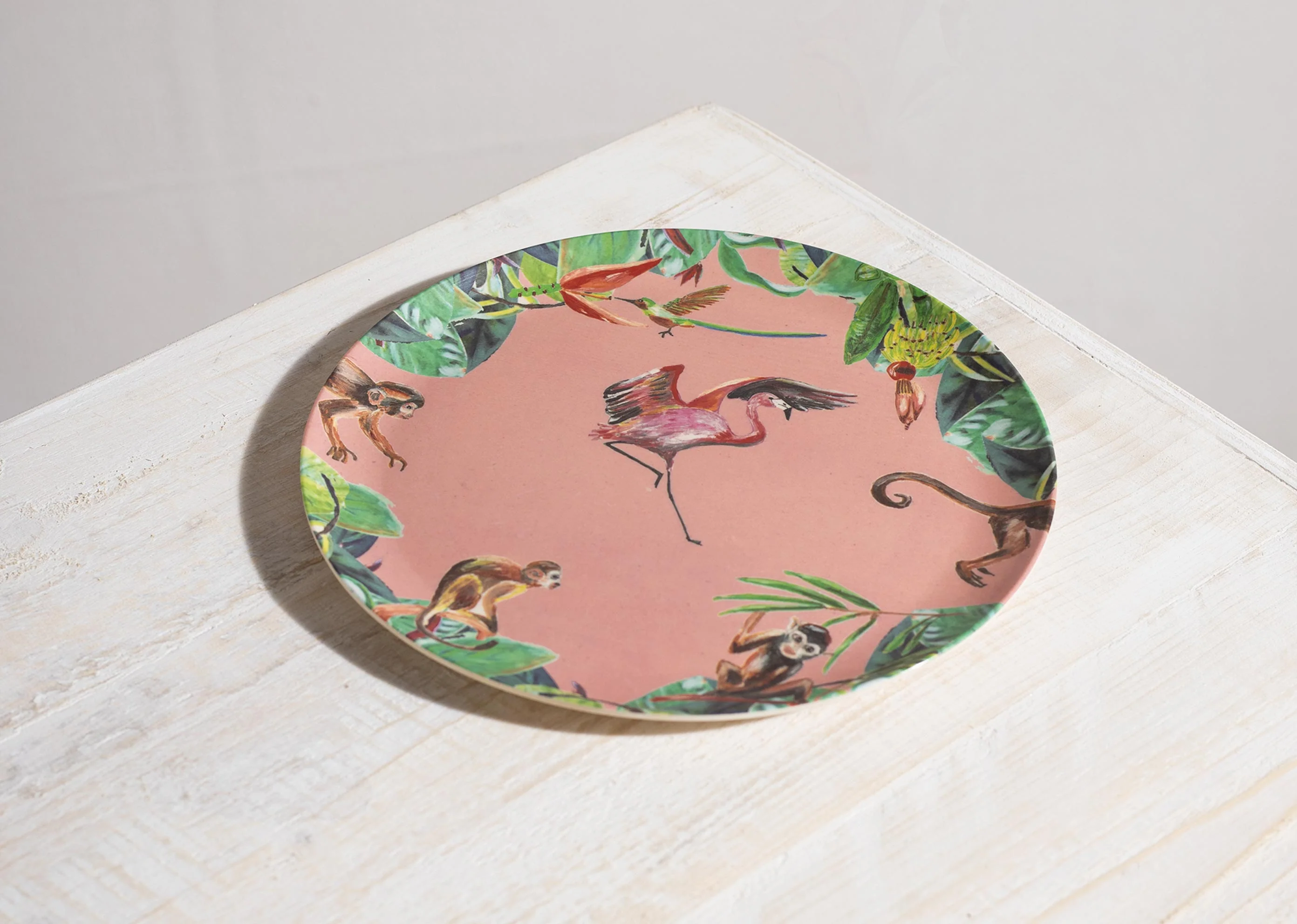 Madagascar Plate - Pink - Image 3