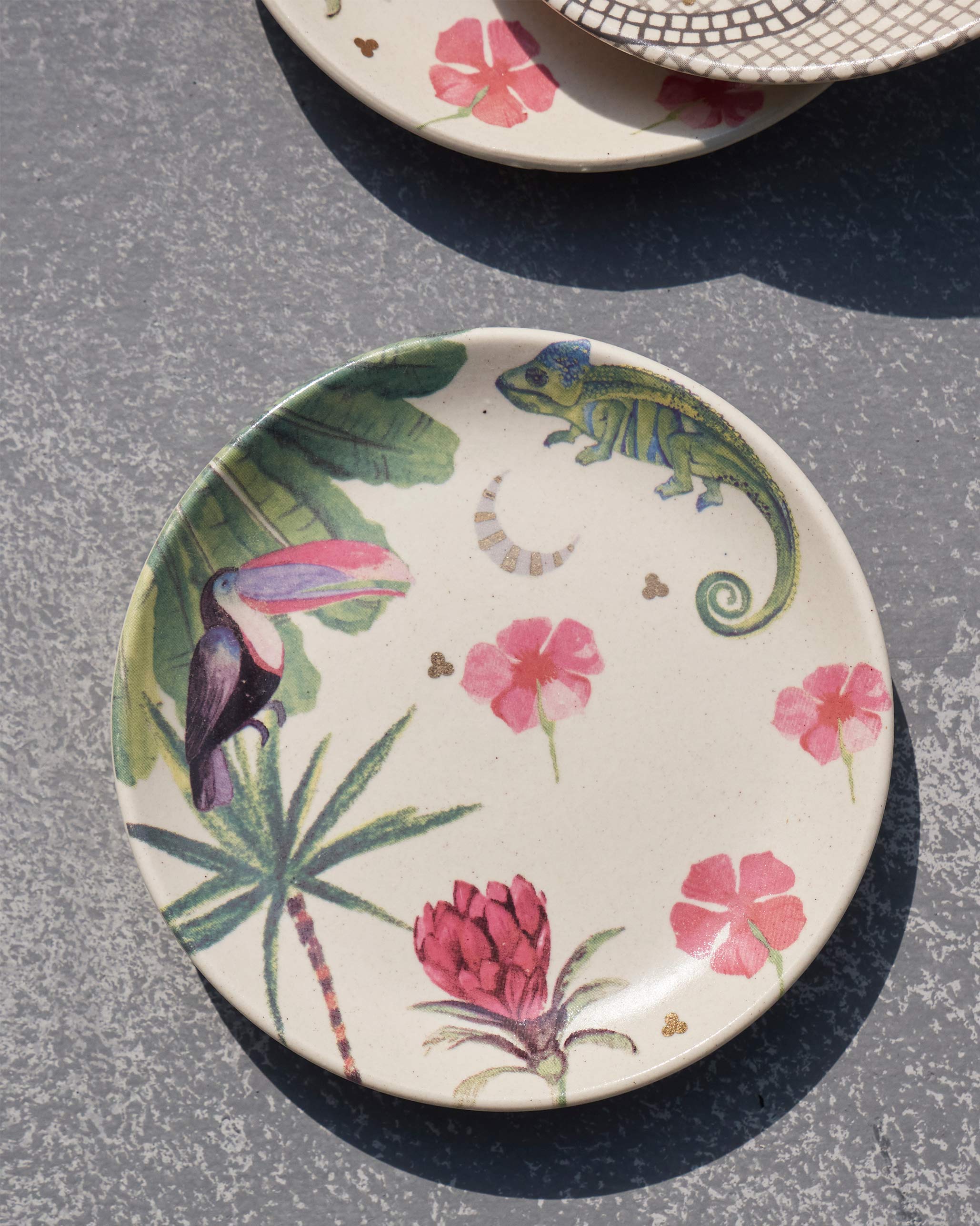 Madagascar Tea Plates (Set of 4) - Image 4
