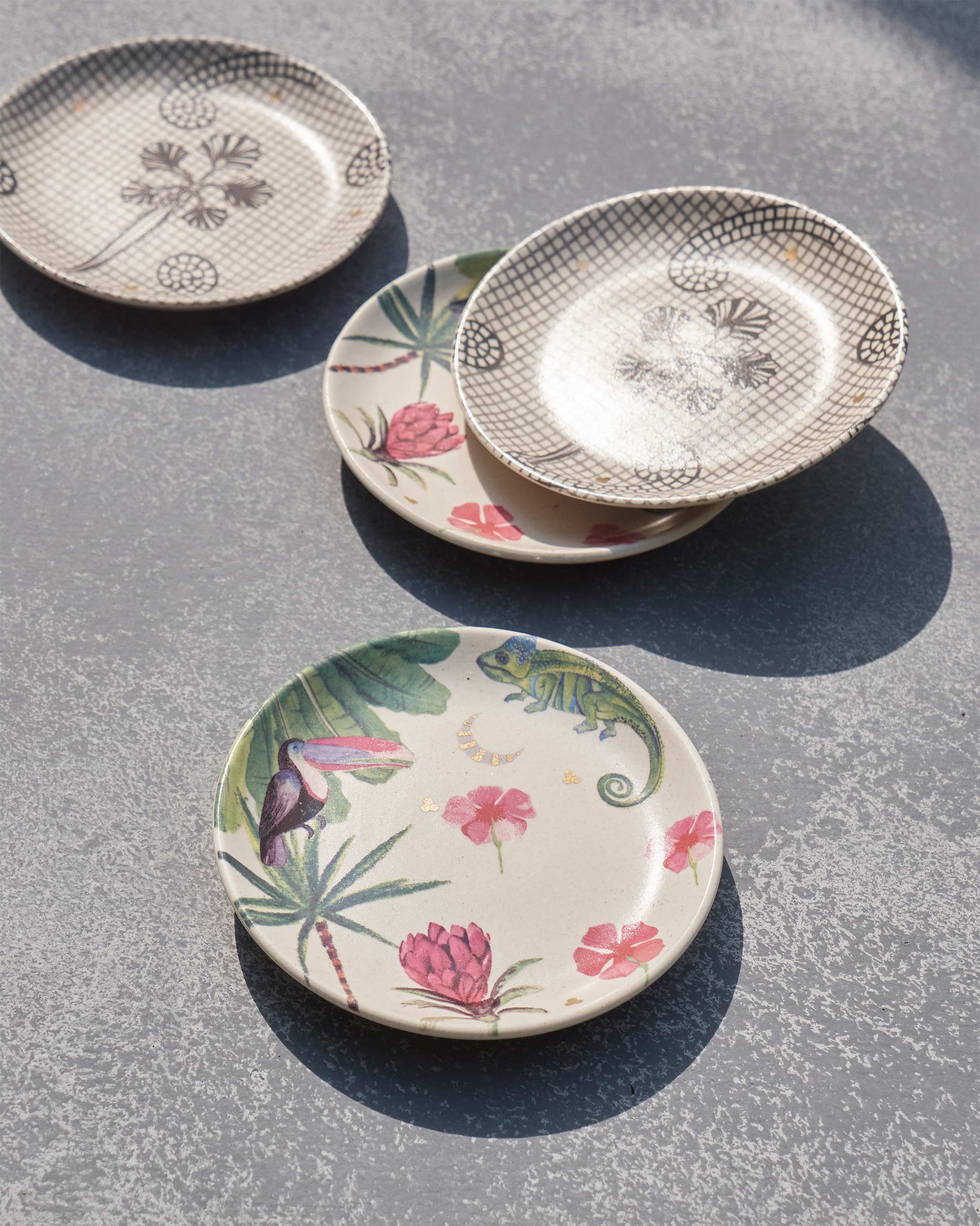 Madagascar Tea Plates (Set of 4) - Image 5