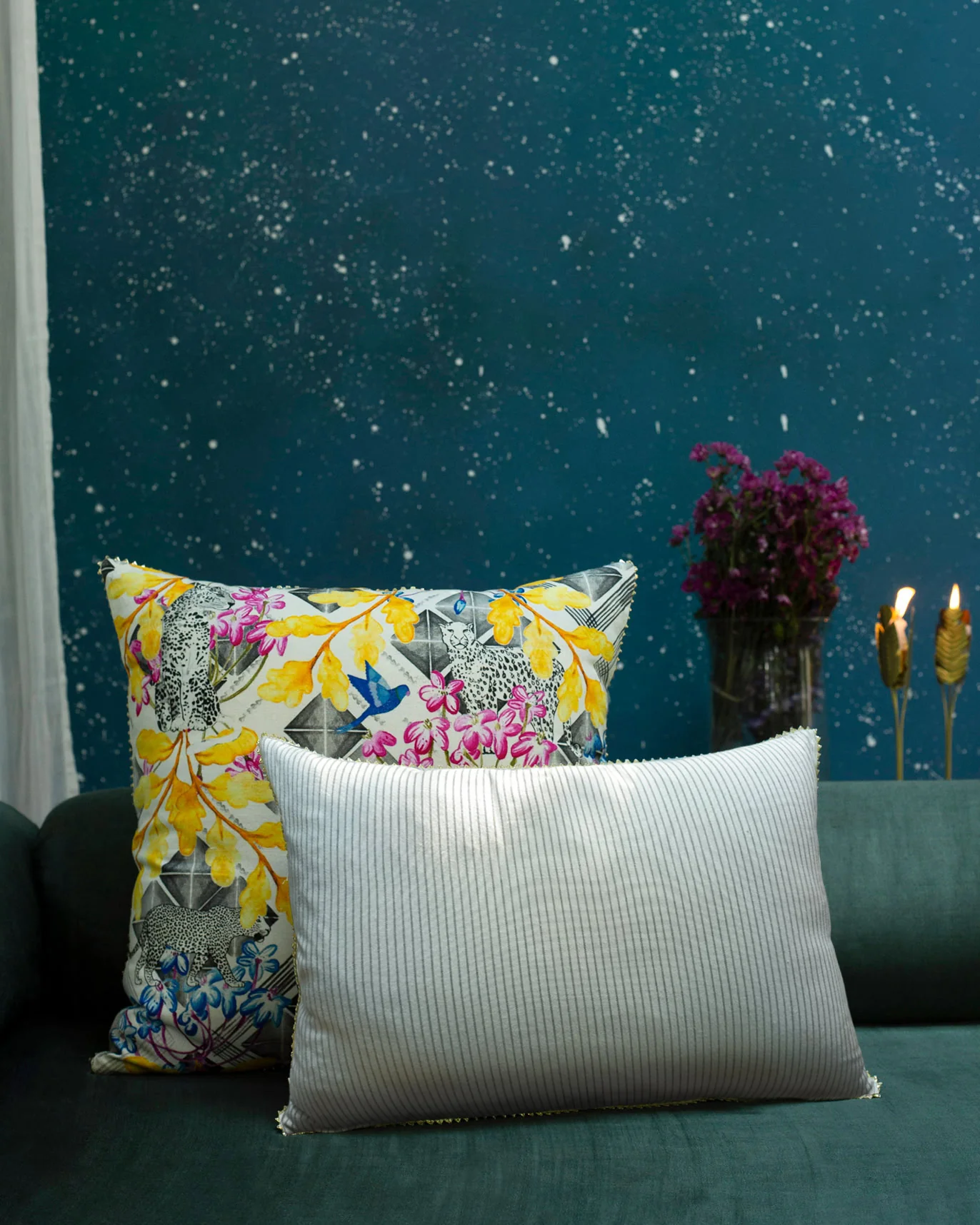 Madhumalti Lumbar Cushion Cover - Image 3