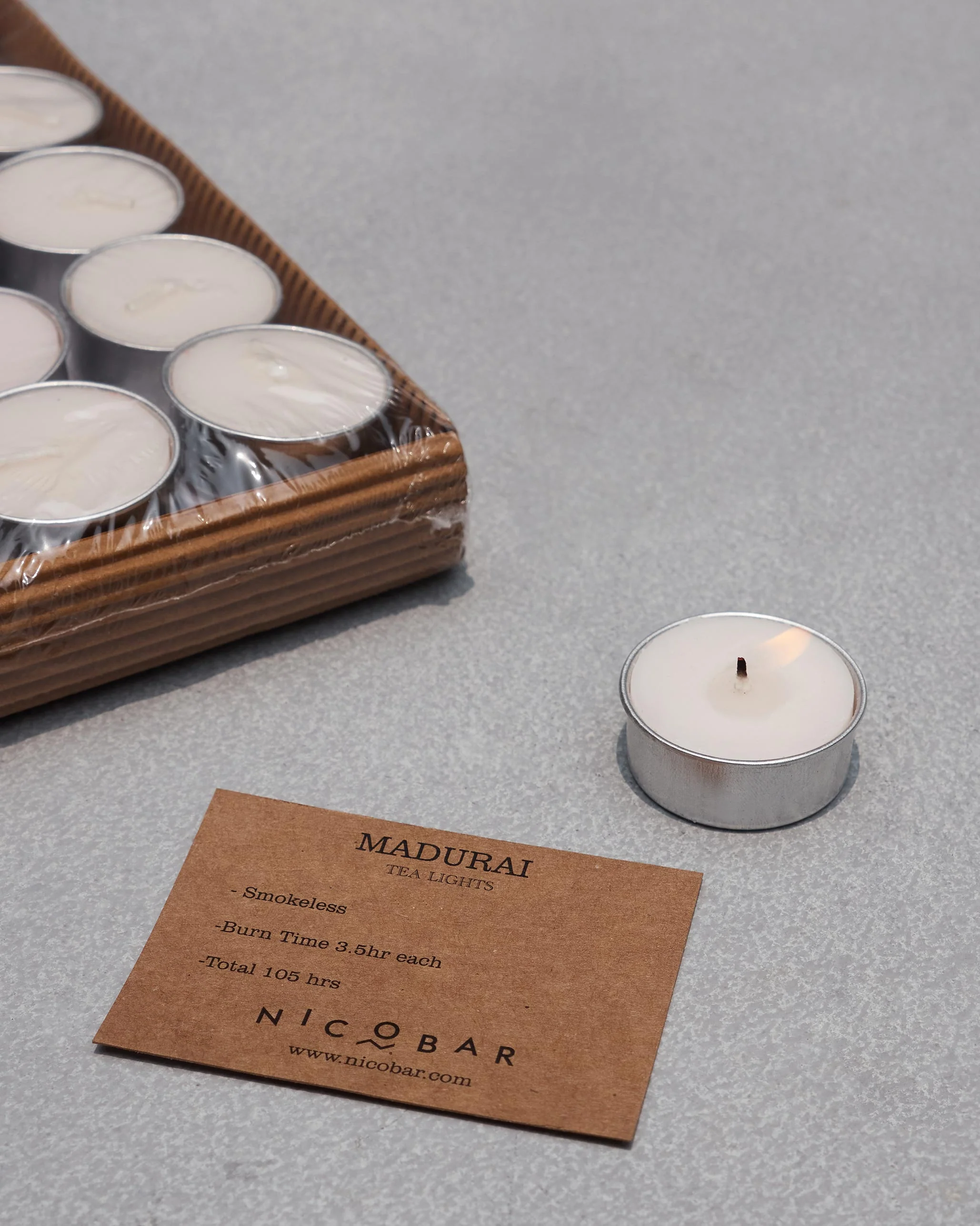 Madurai Tealights - Set of 30 - Image 3