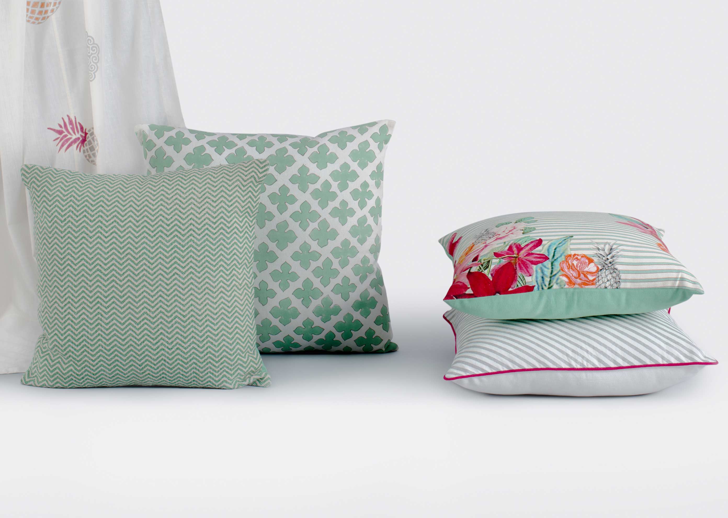 Mahe Chevron Cushion Cover - Image 3