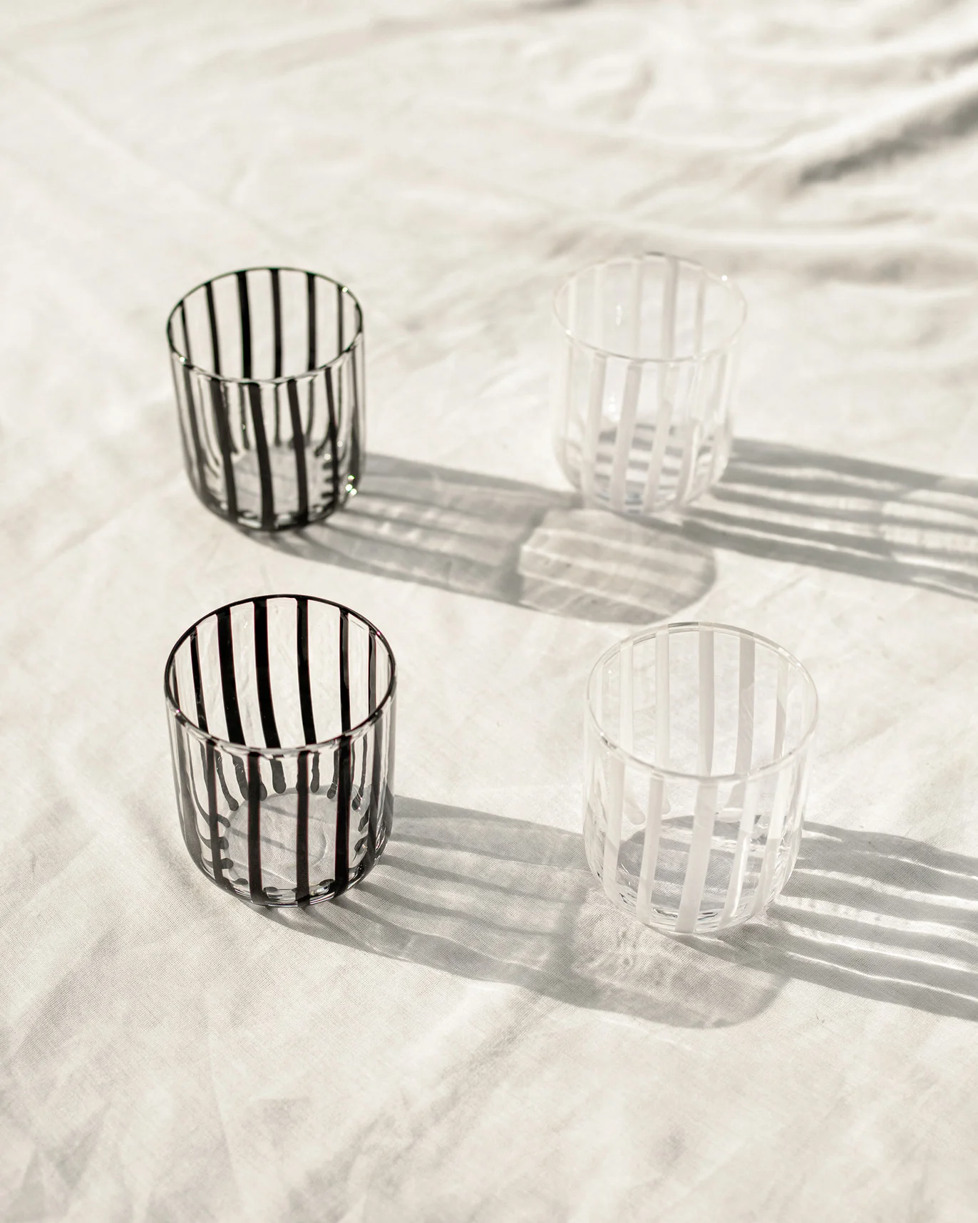 Mahi Stripe Glasses (Set of 4) - Image 2