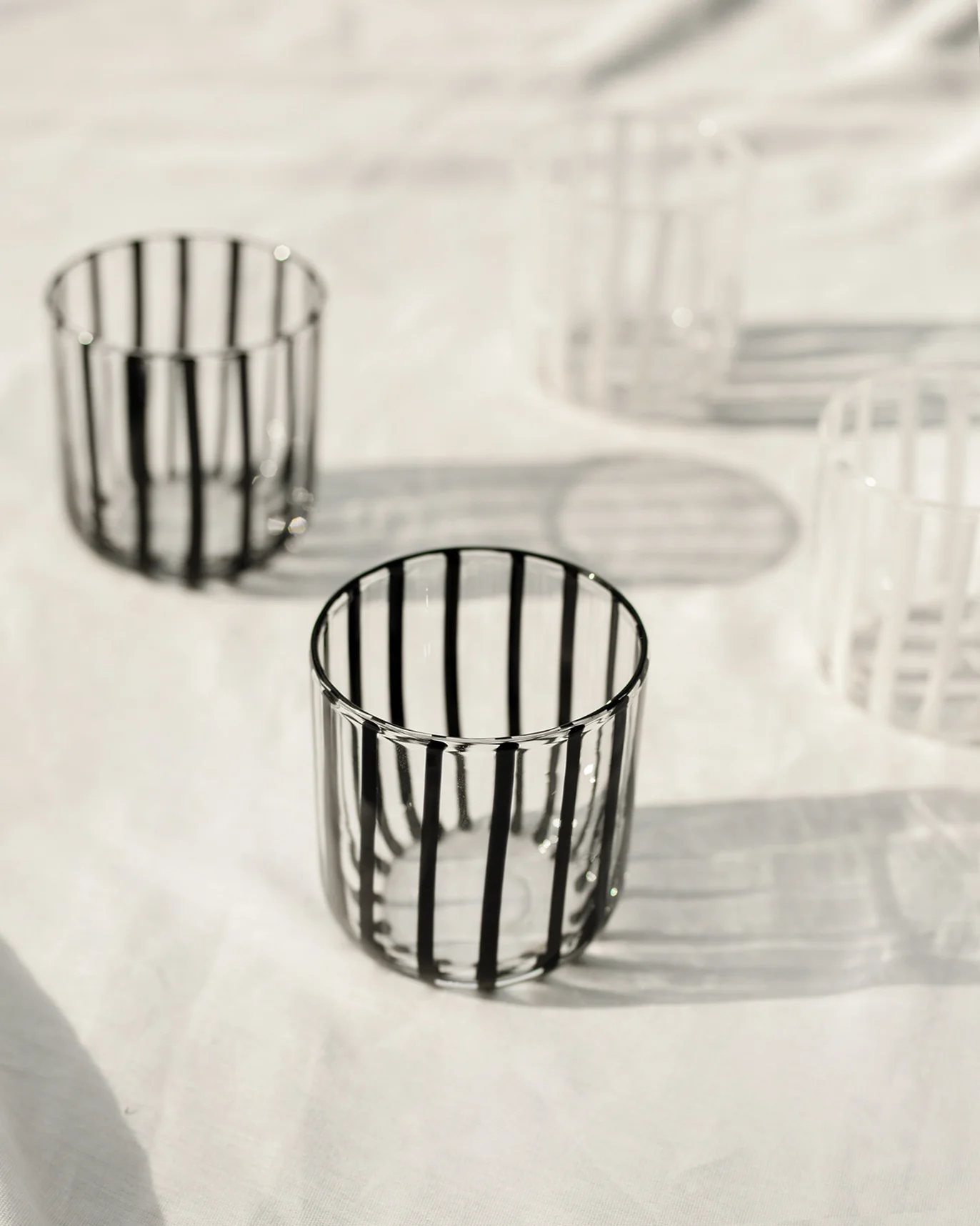 Mahi Stripe Glasses (Set of 4) - Image 3