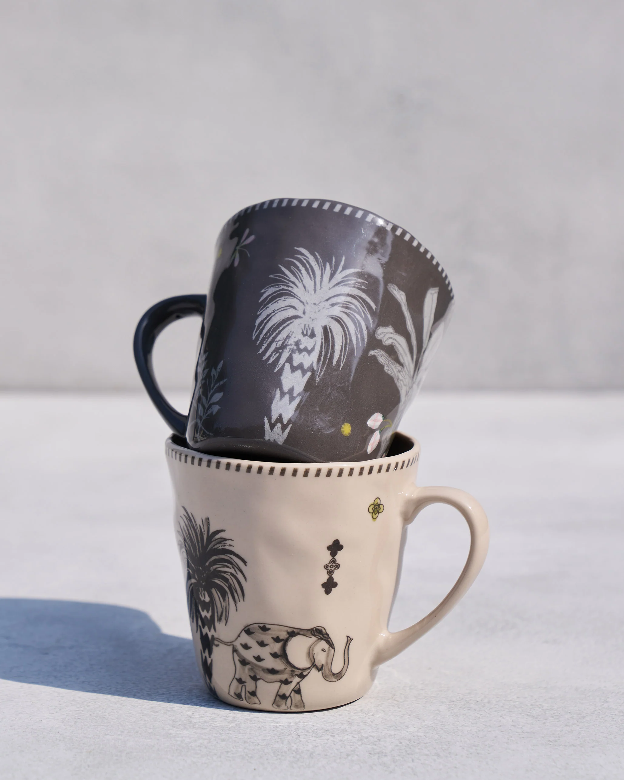 Malabar Conical Mugs (Set of 2) - Image 3