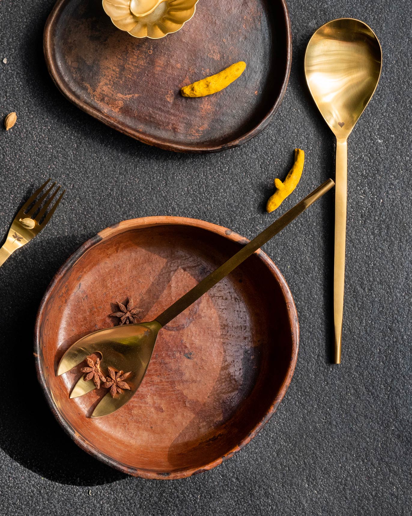 Maloi Salad Bowl with Servers - Image 6