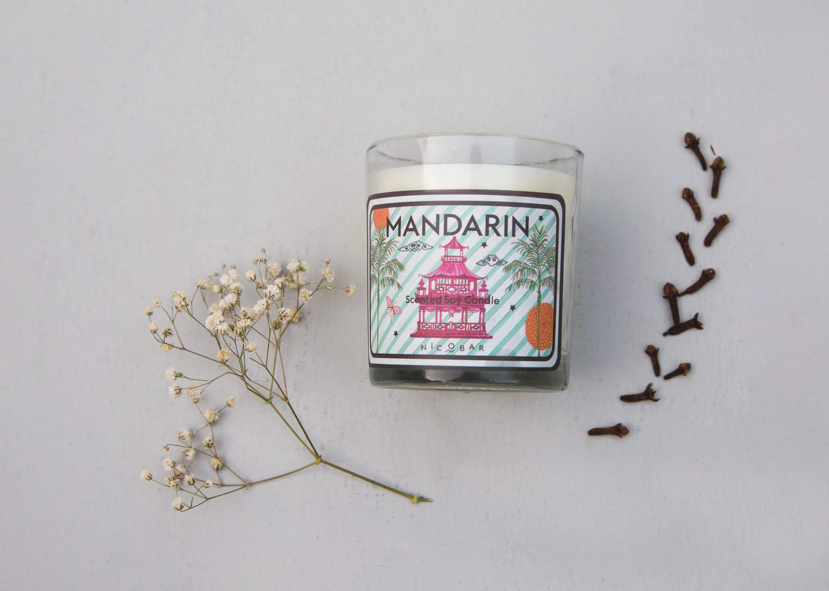Mandarin & Clove Jar Candle - Image 3