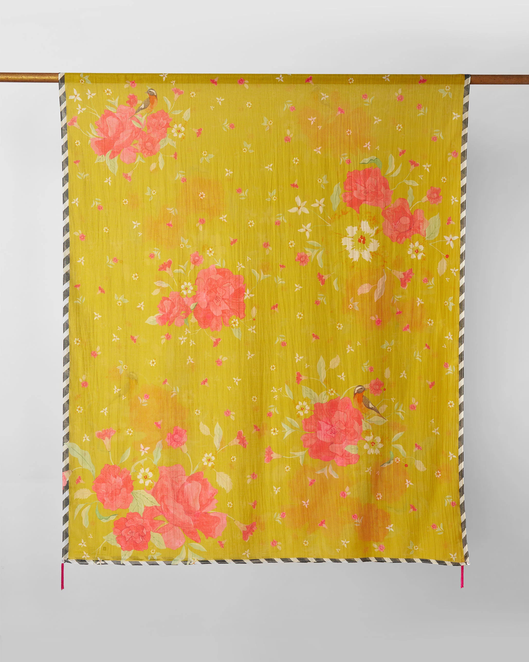 Mandovi Dupatta - Turmeric Yellow - Image 2