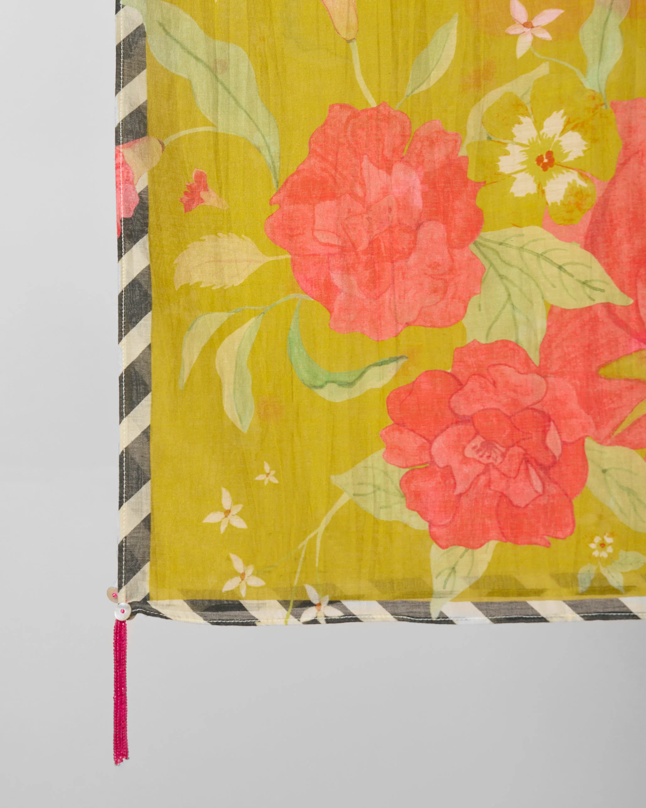 Mandovi Dupatta - Turmeric Yellow - Image 3