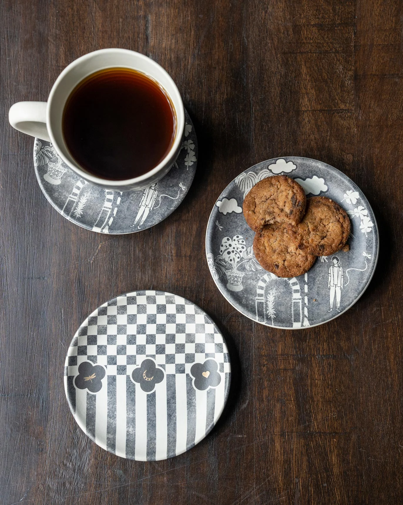 Mandovi Tea Plates (Set of 4) - Image 2