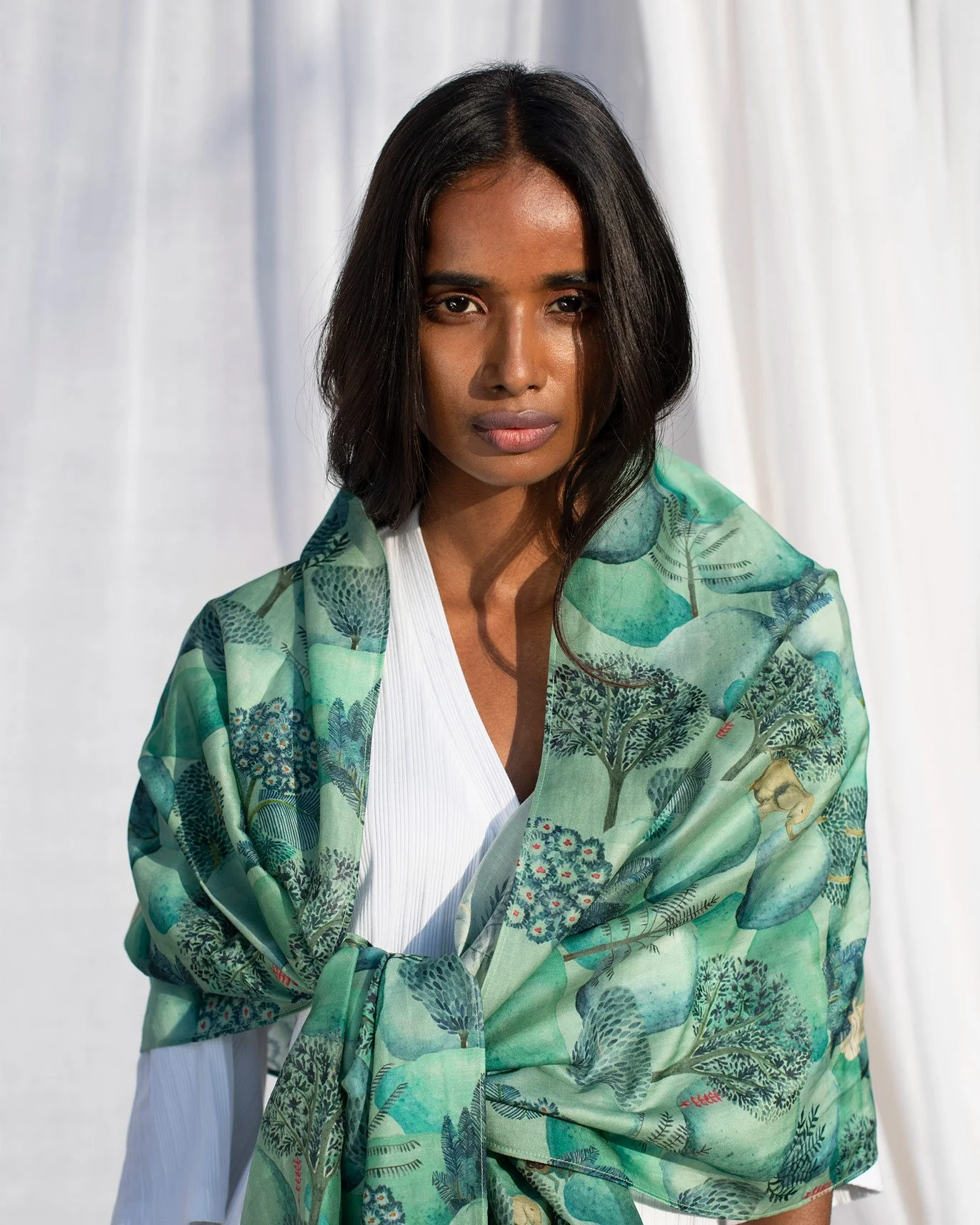 Mangrove Scarf - Blue