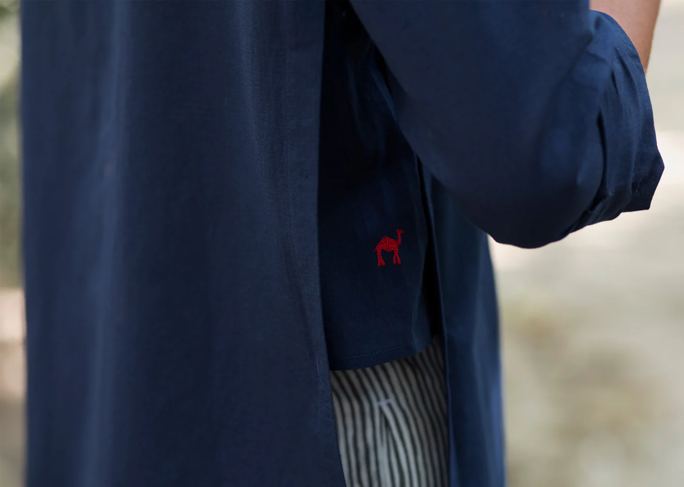 Many Moons Kurta - Indigo - Image 3
