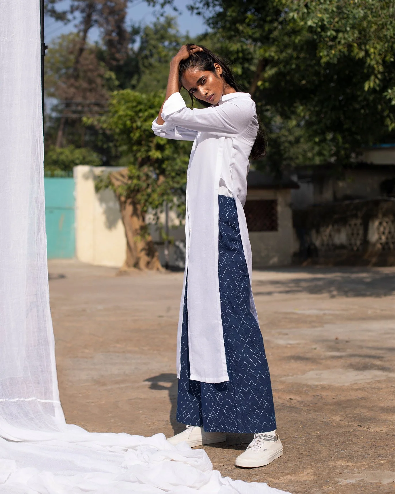 Many Moons Kurta - White - Image 4