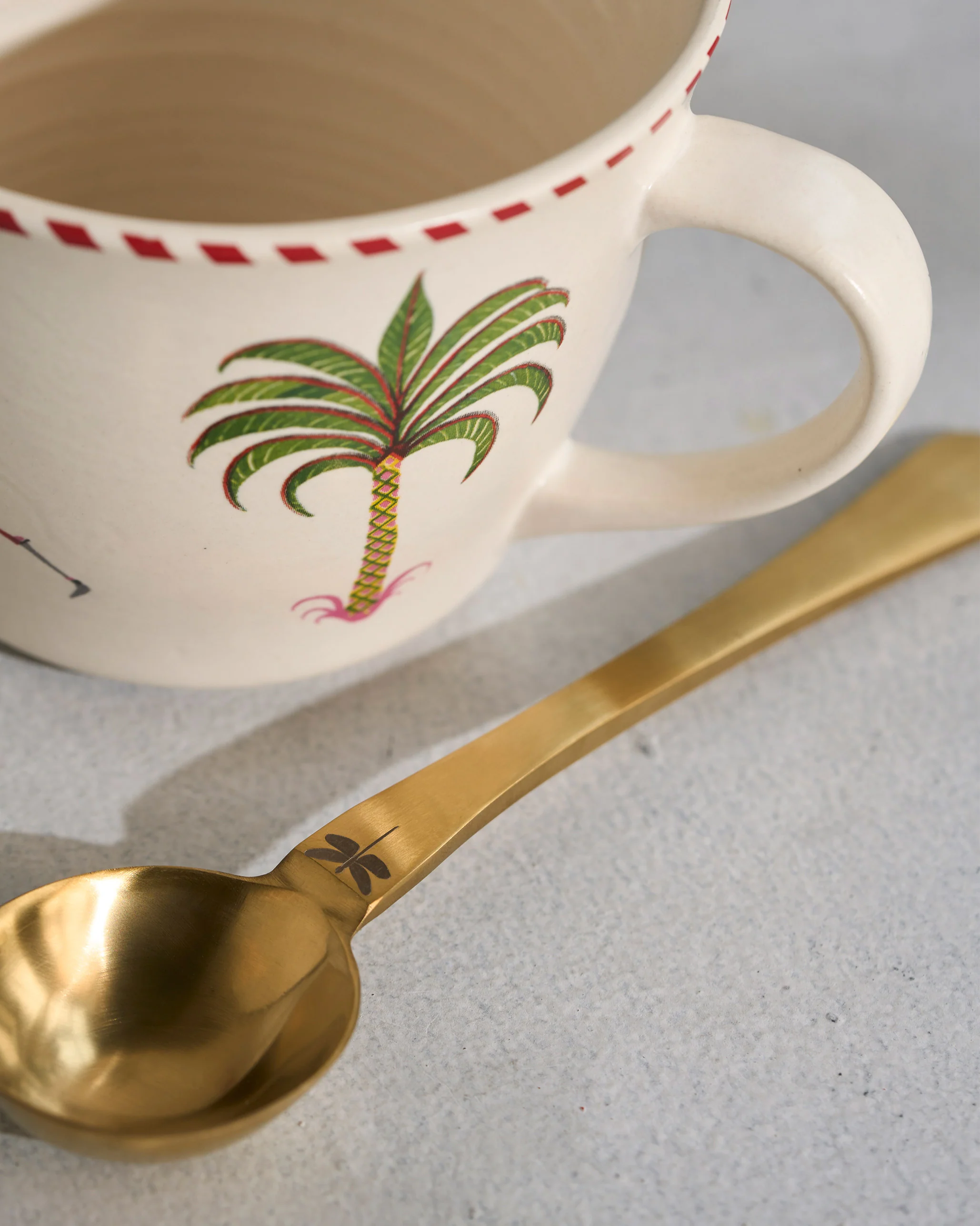 Mare Soup Mug with Spoon - Image 3