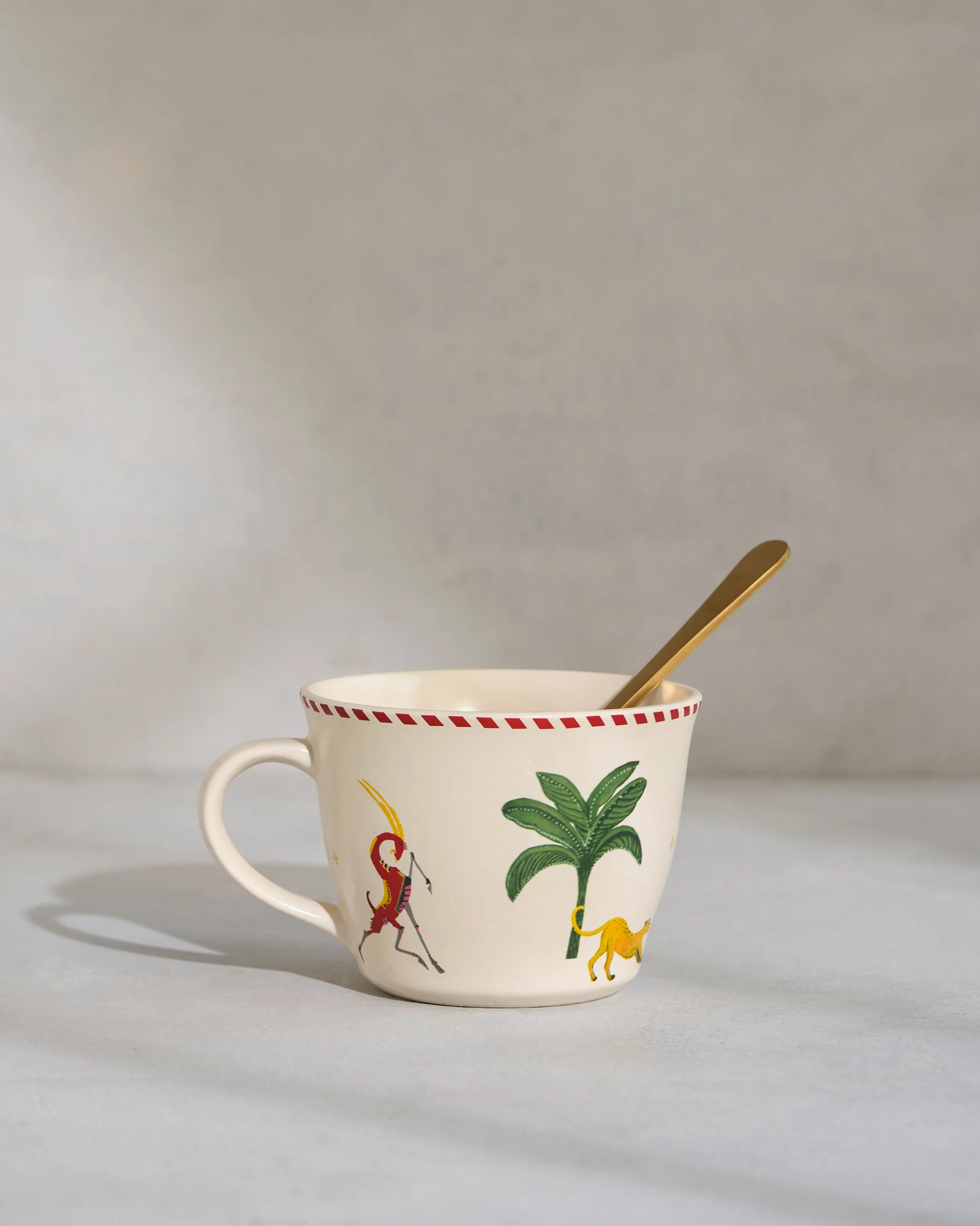 Mare Soup Mug with Spoon - Image 4