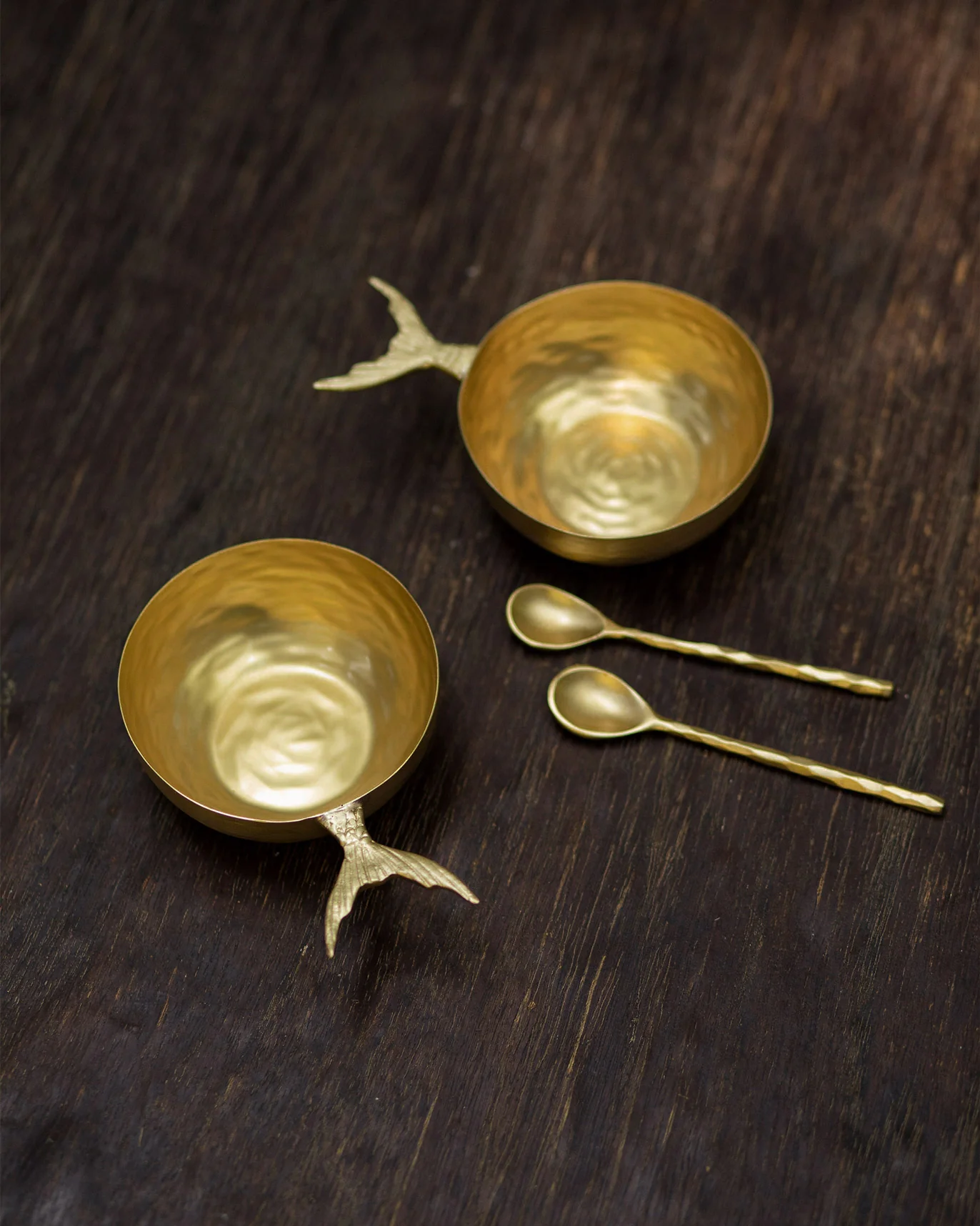 Marina Nut Bowls with spoons - Image 3