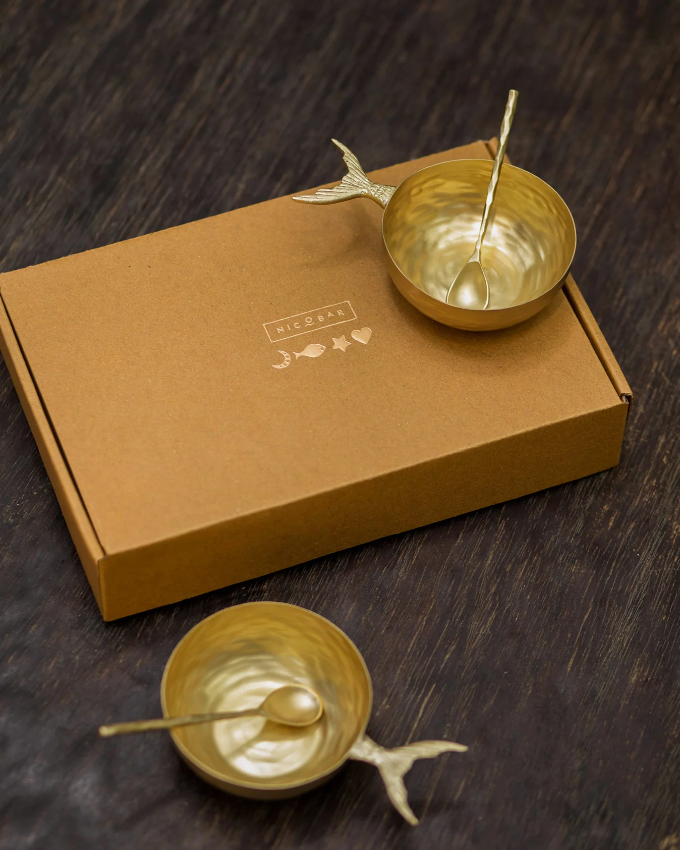 Marina Nut Bowls with spoons - Image 5