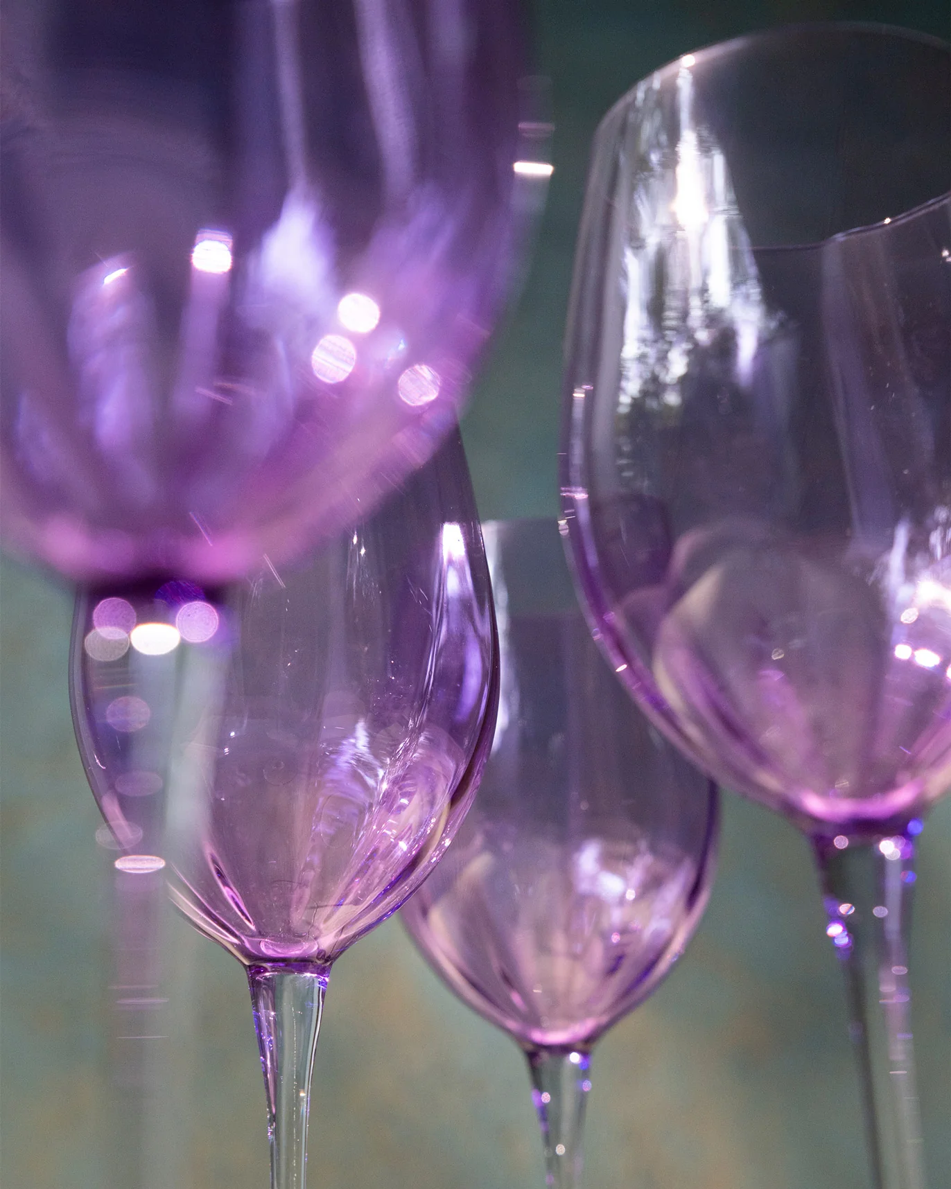 Marina Red Wine Glass (Set of 4) - Purple - Image 2