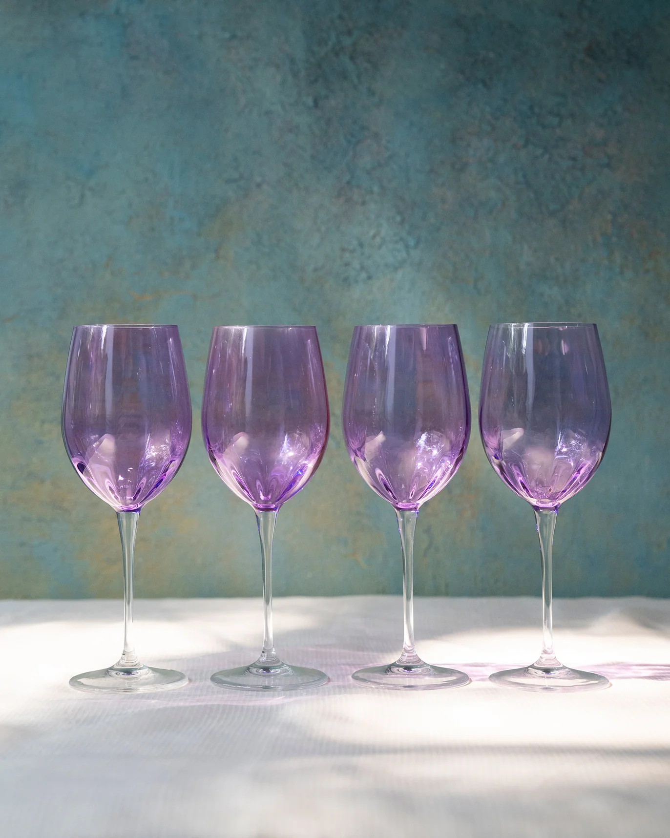 Marina Red Wine Glass (Set of 4) - Purple - Image 3
