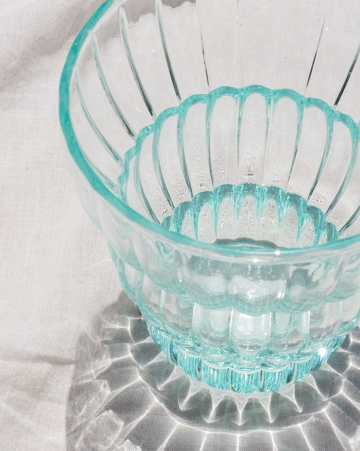 Marina Stackable Glass - Mint - Image 3