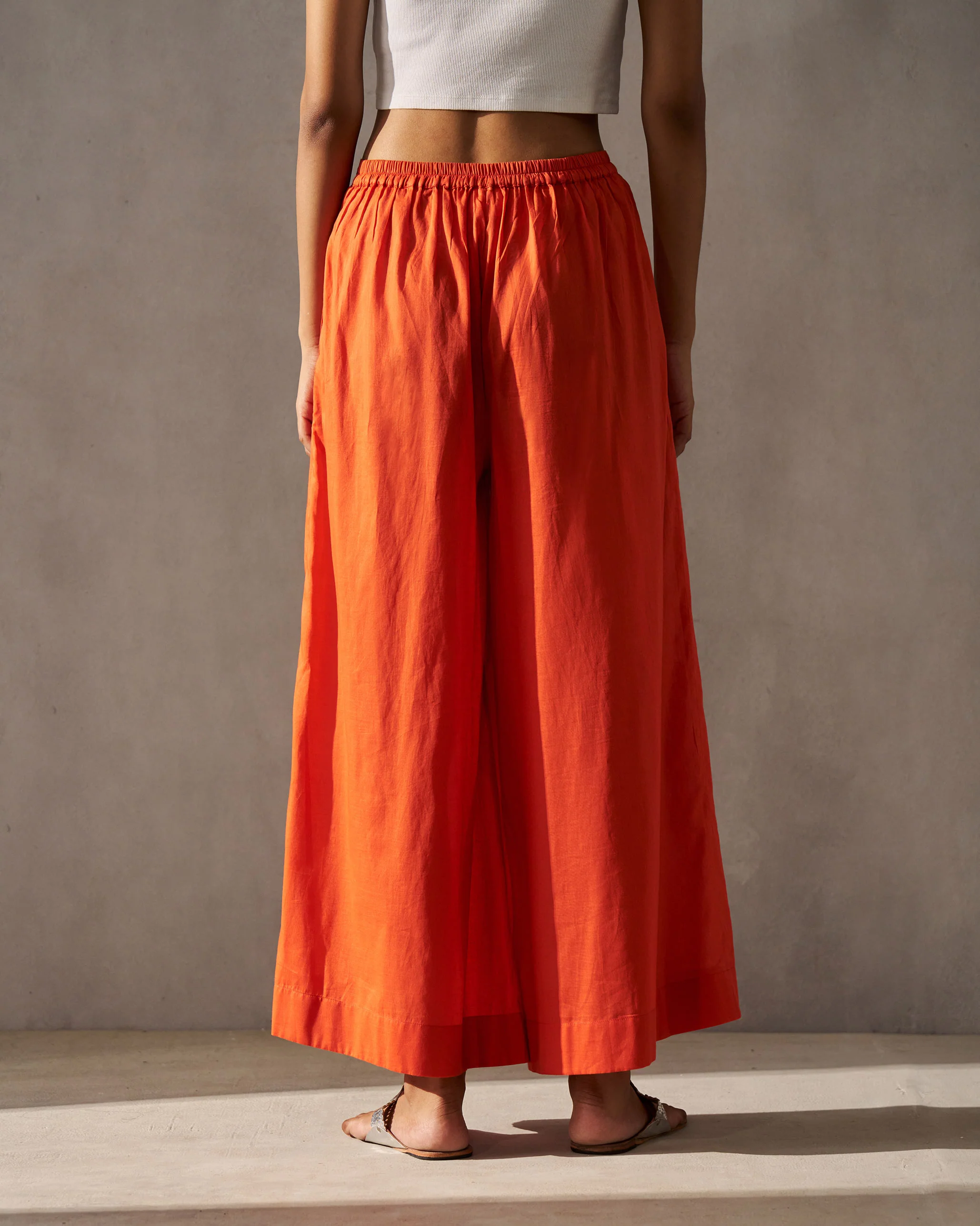 Marrakech Flared Pants - Orange - Image 3