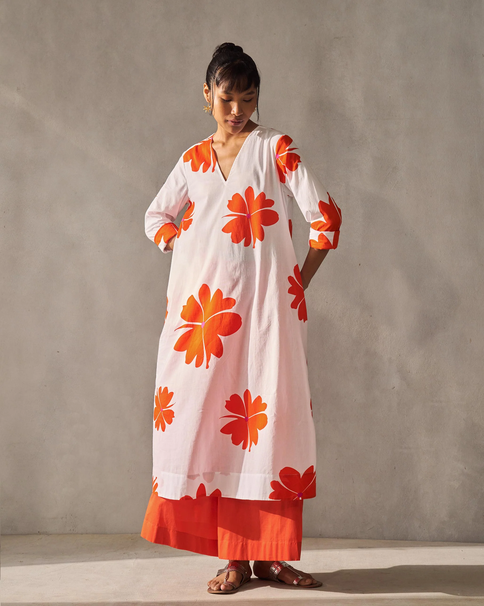 Marrakech Flared Pants - Orange - Image 4