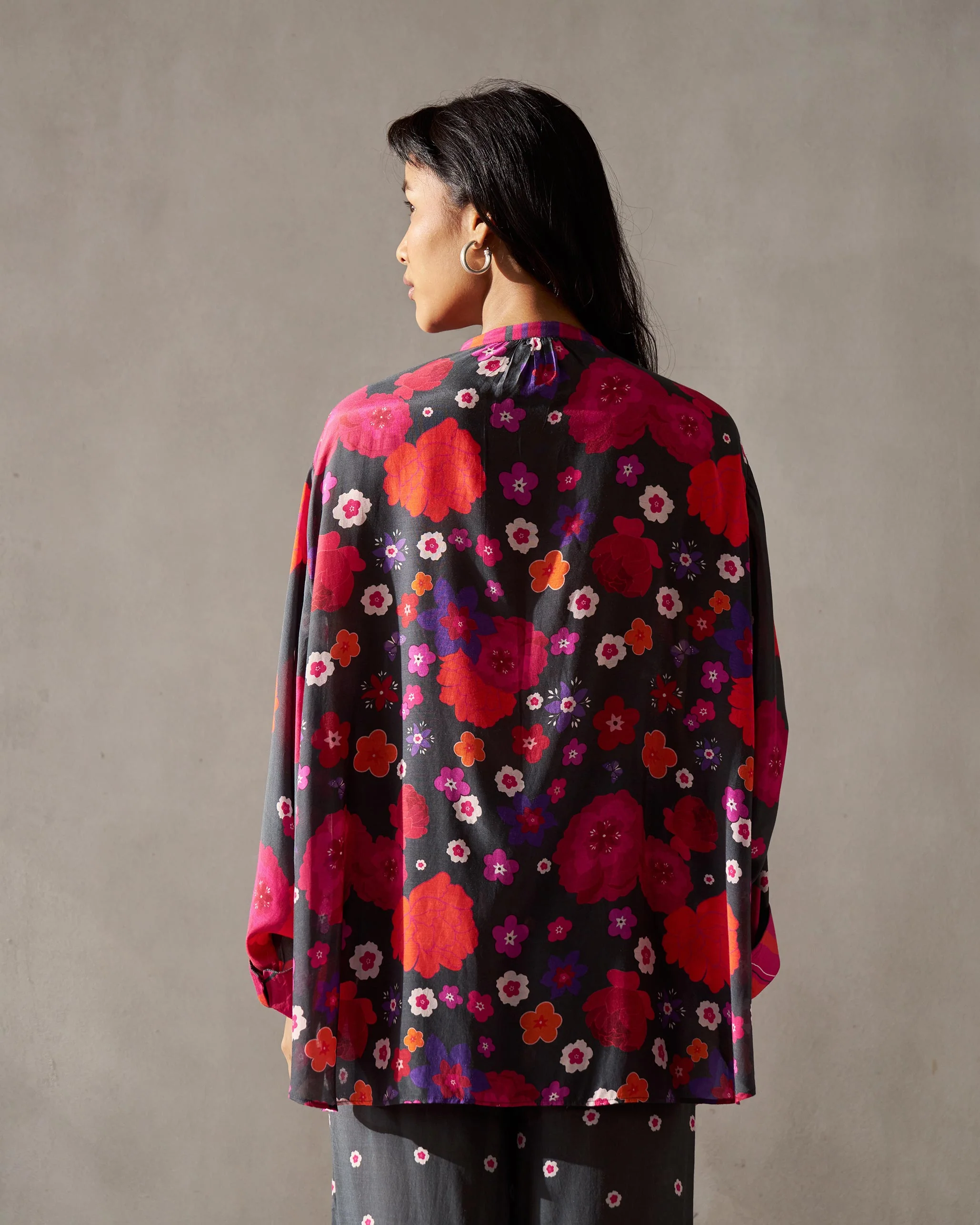 Marrakech Raglan Sleeve Top - Multi Color - Image 4