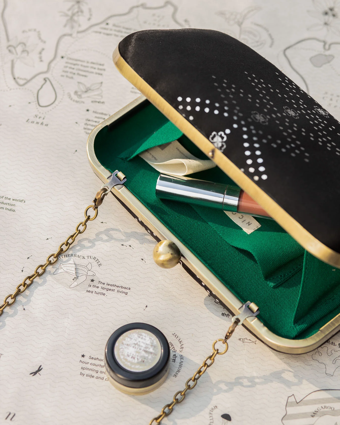 Martini Clutch - Black - Image 4