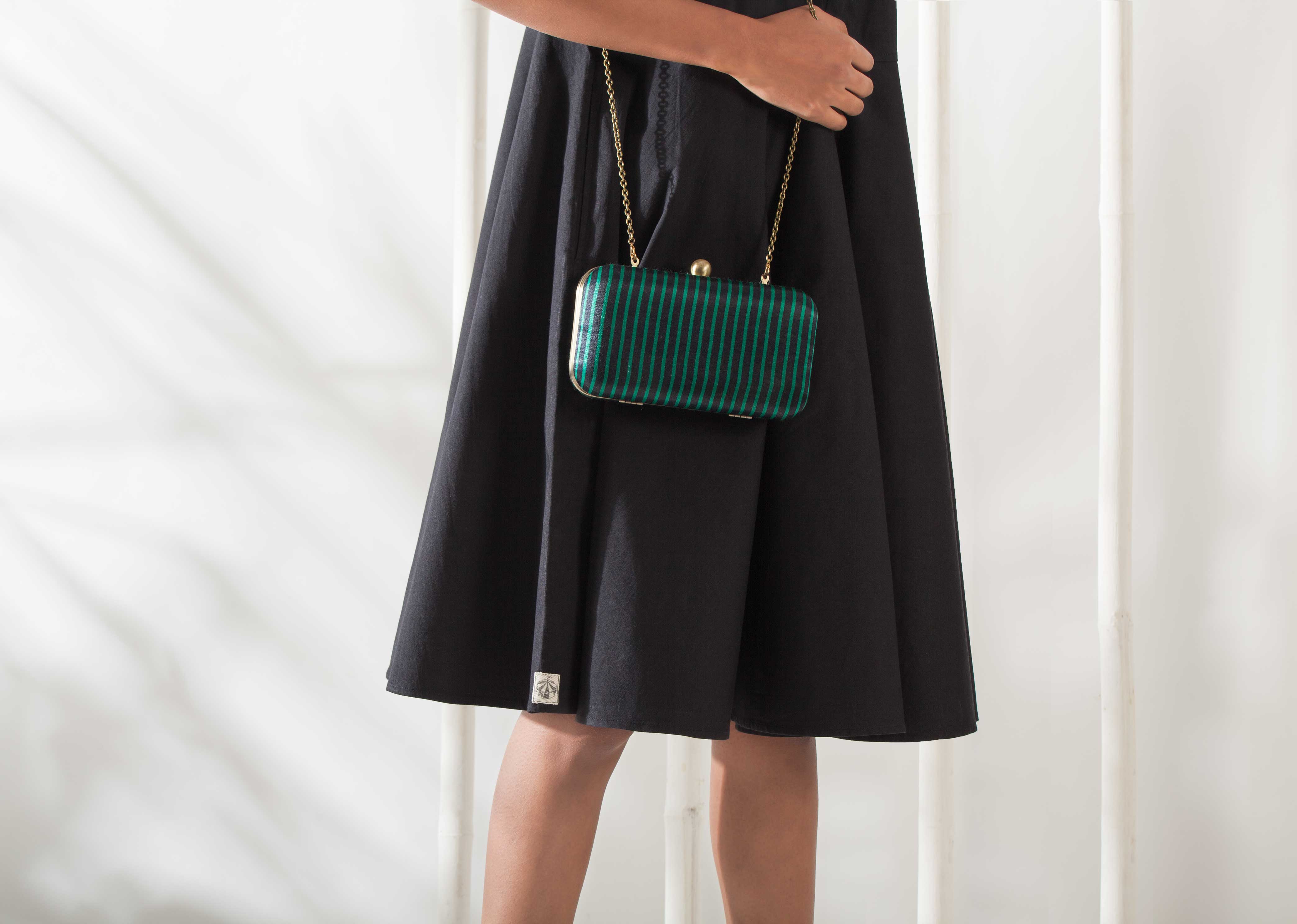 Martini Clutch - Green - Image 3